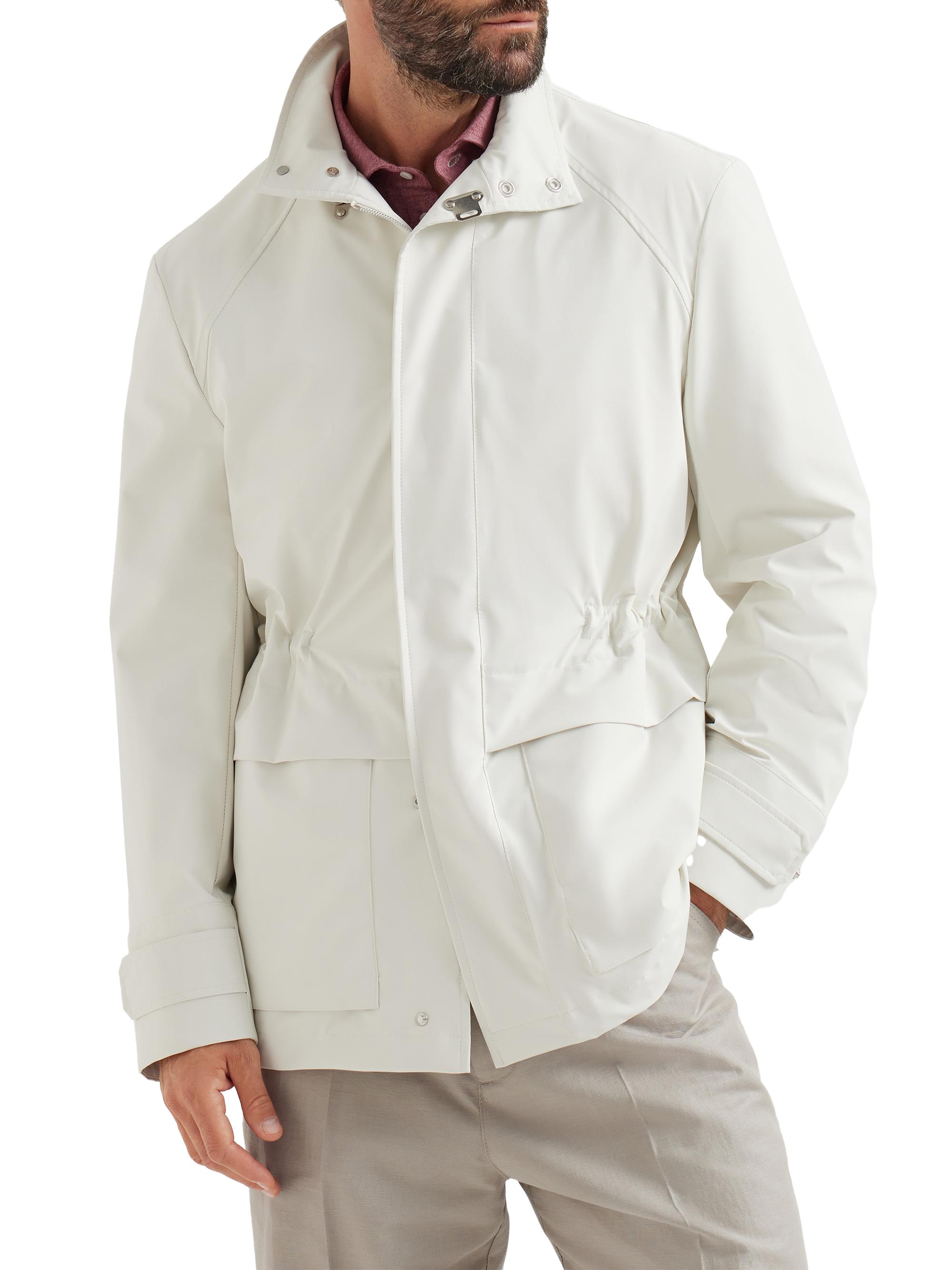 Brunello Cucinelli Bonded Nylon Unlined Field Jacket | Saks Fifth