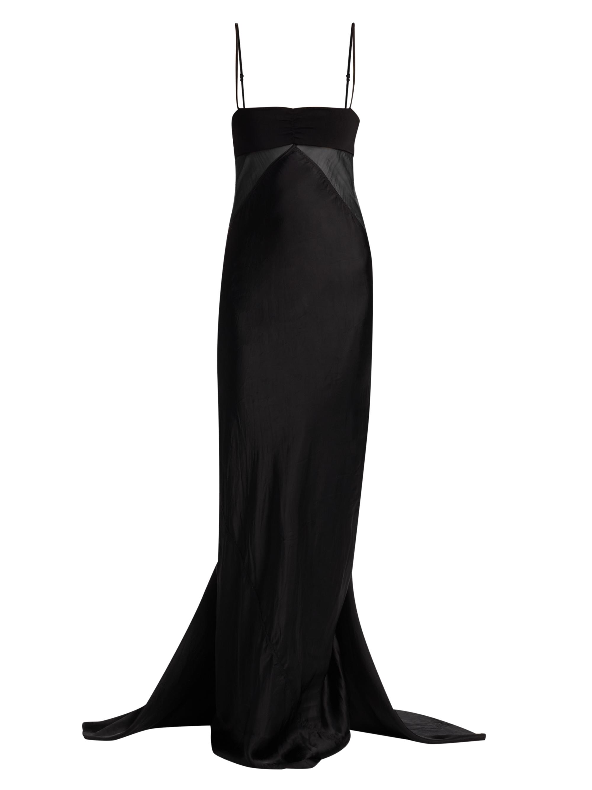 Rick Owens Women's Combo Slip Gown - Black