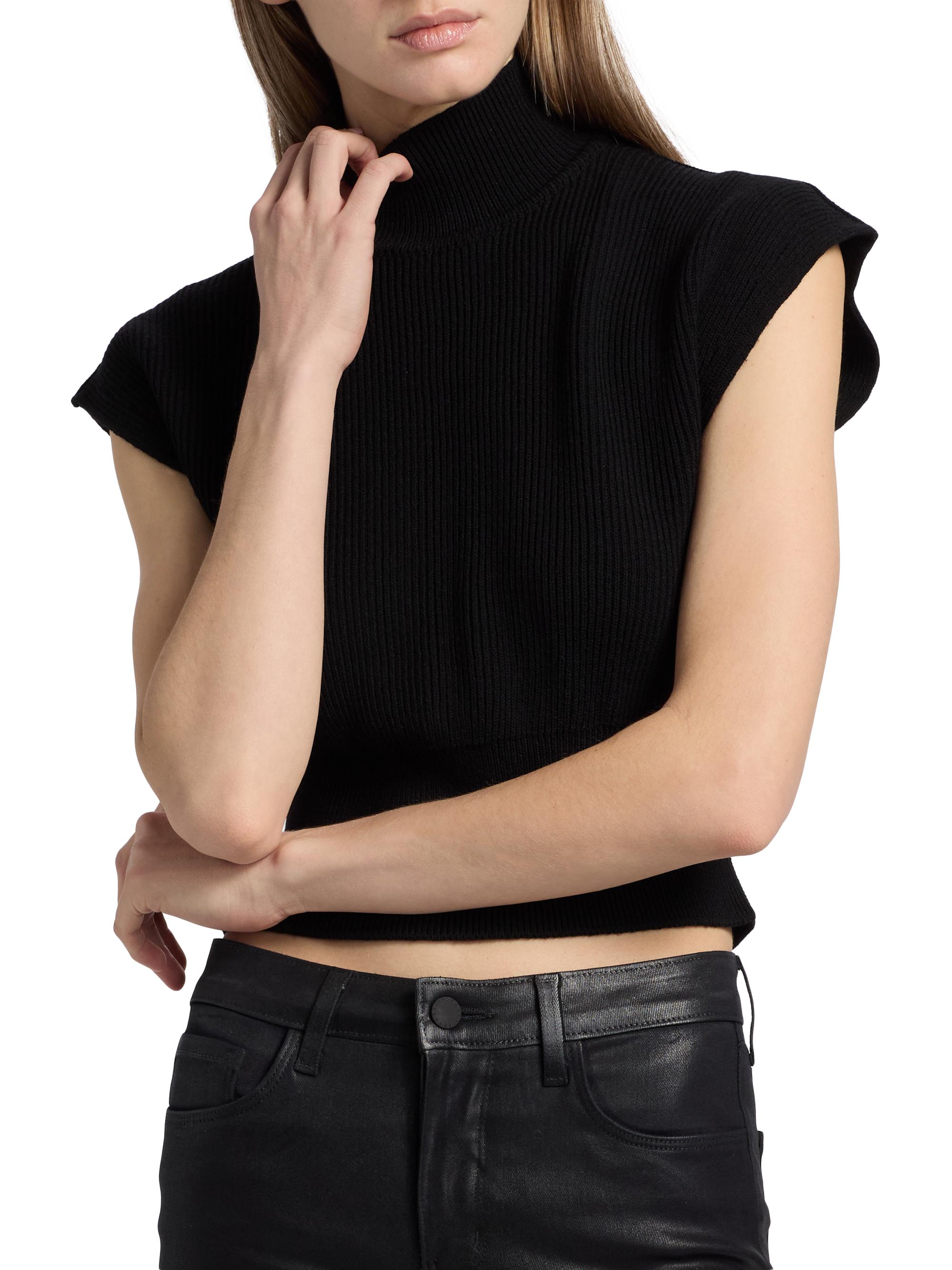 Rick Owens Concordians Wool Turtleneck Top | Saks Fifth Avenue