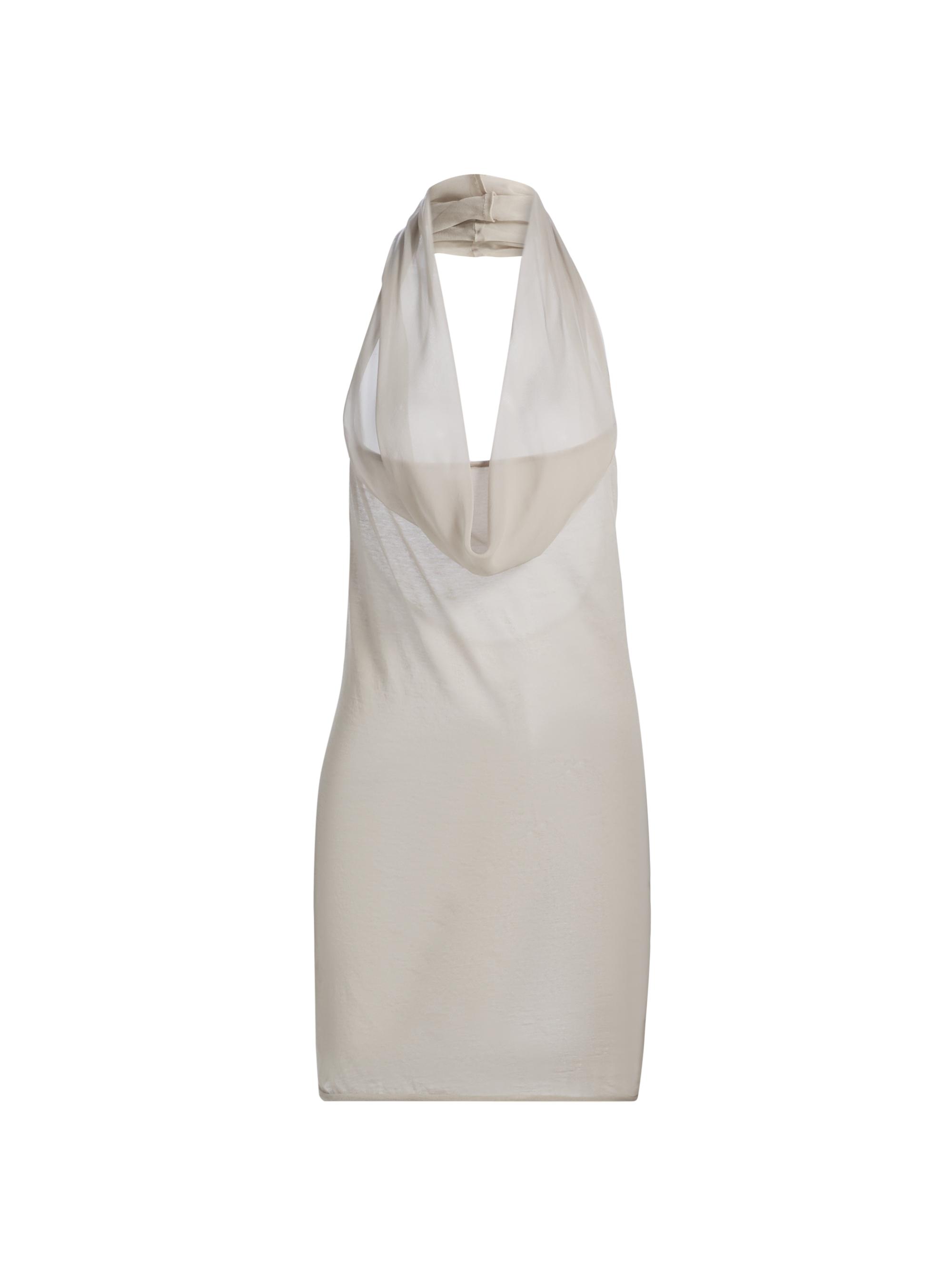 Rick Owens Women's Temple Sunburn Halter Top - Pearl
