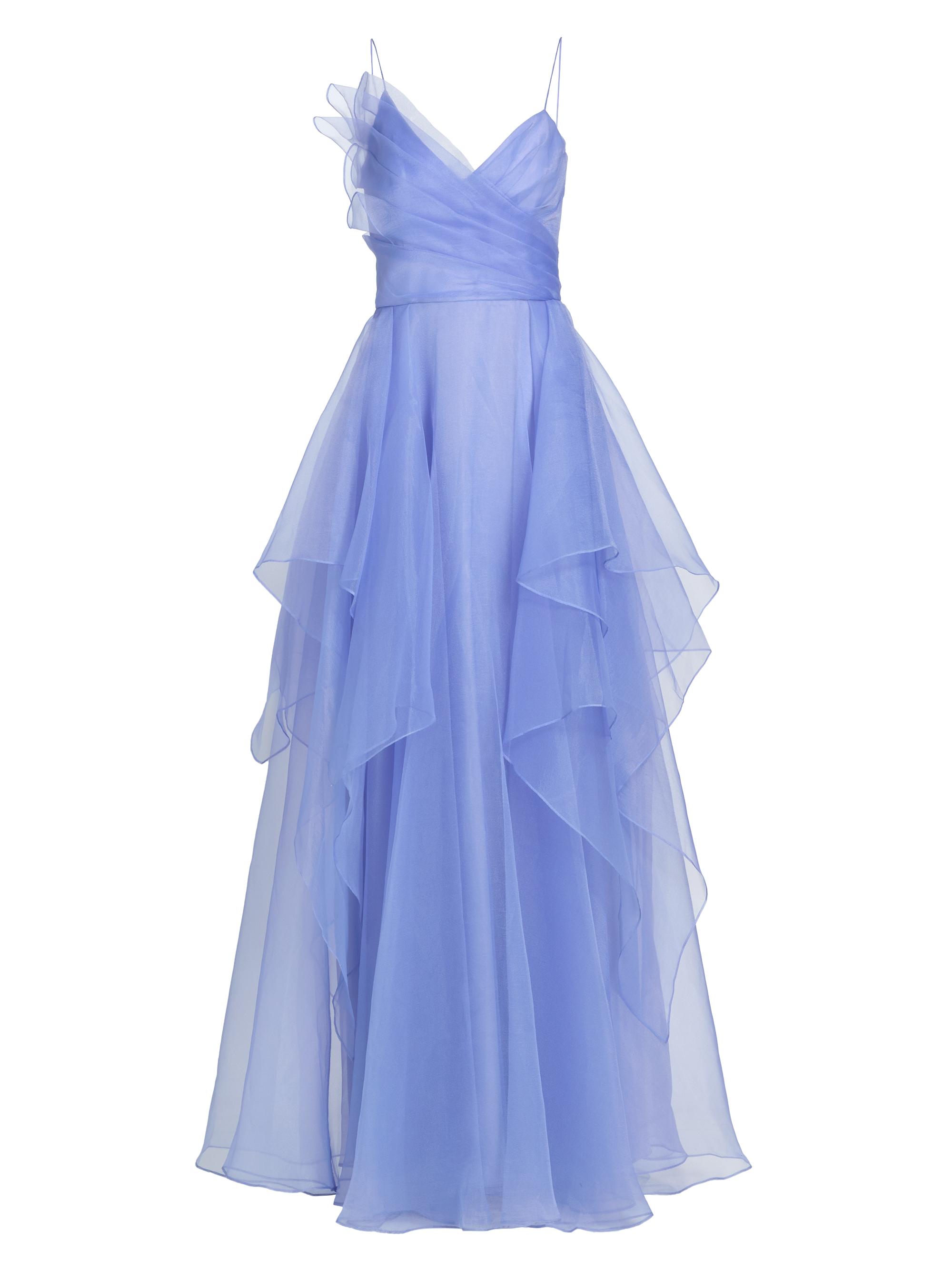 Adessia Strapless Tiered Gown