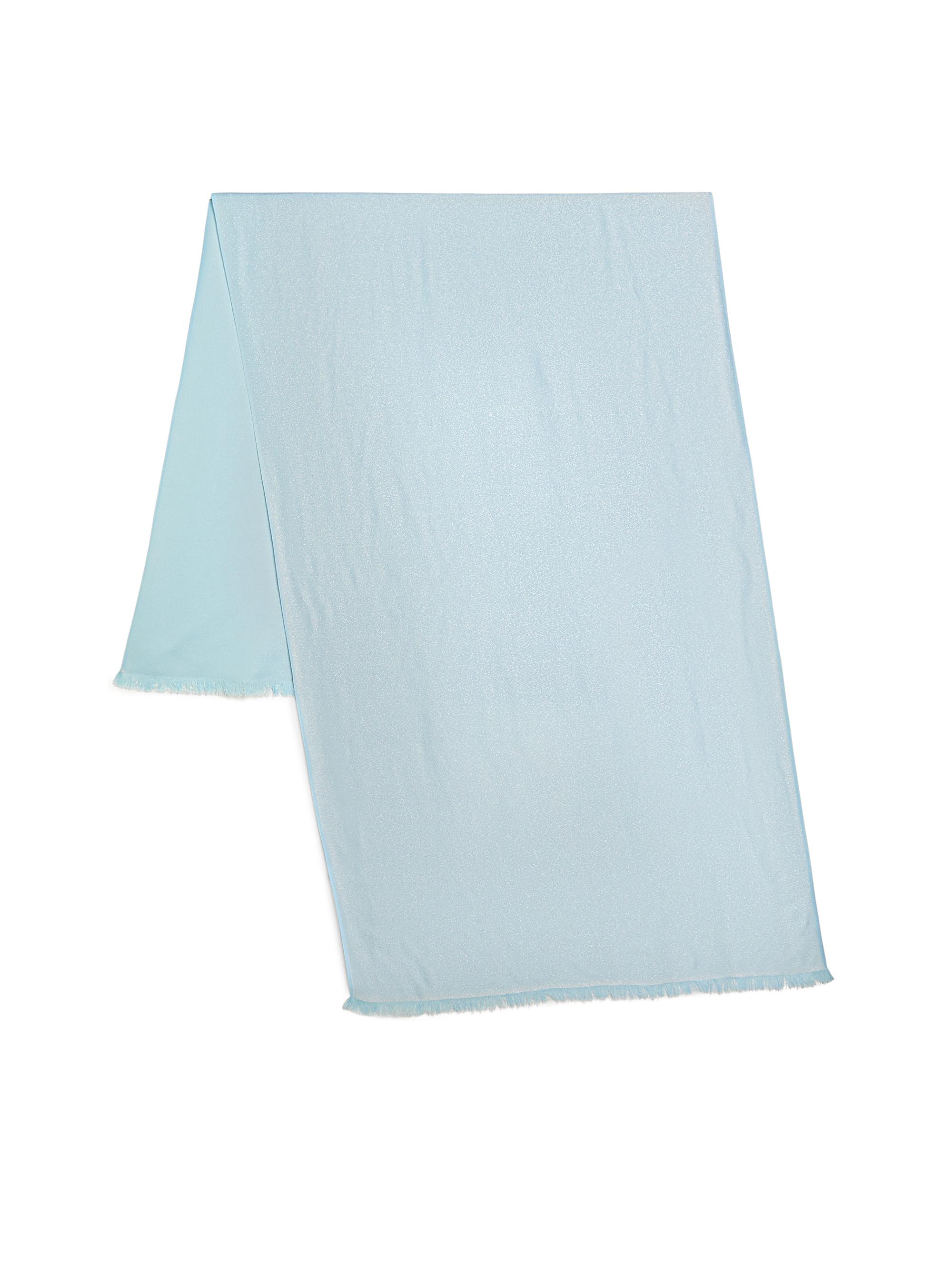 Carolyn Rowan Collection Women's Metallic Scarf - Blue | Thumbnail 4