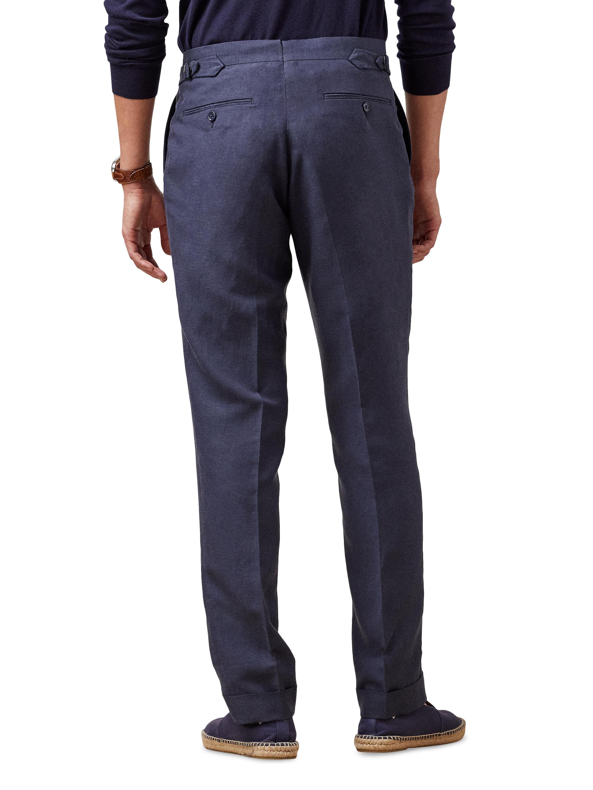 Ralph Lauren Purple Label Gregory Hand-Tailored Silk-Linen