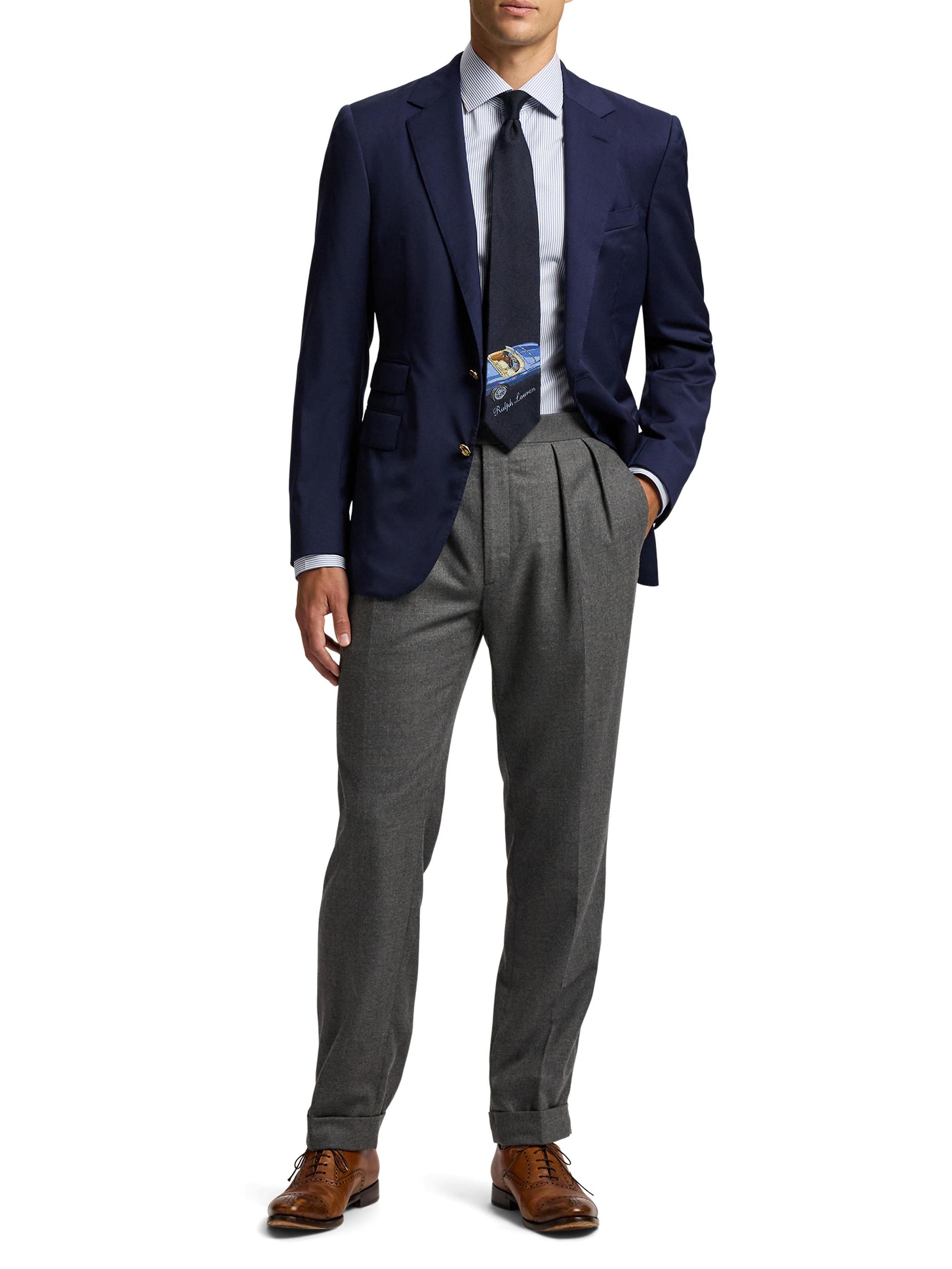 Ralph Lauren Purple Label Automobile Silk-Cashmere Tie | Saks