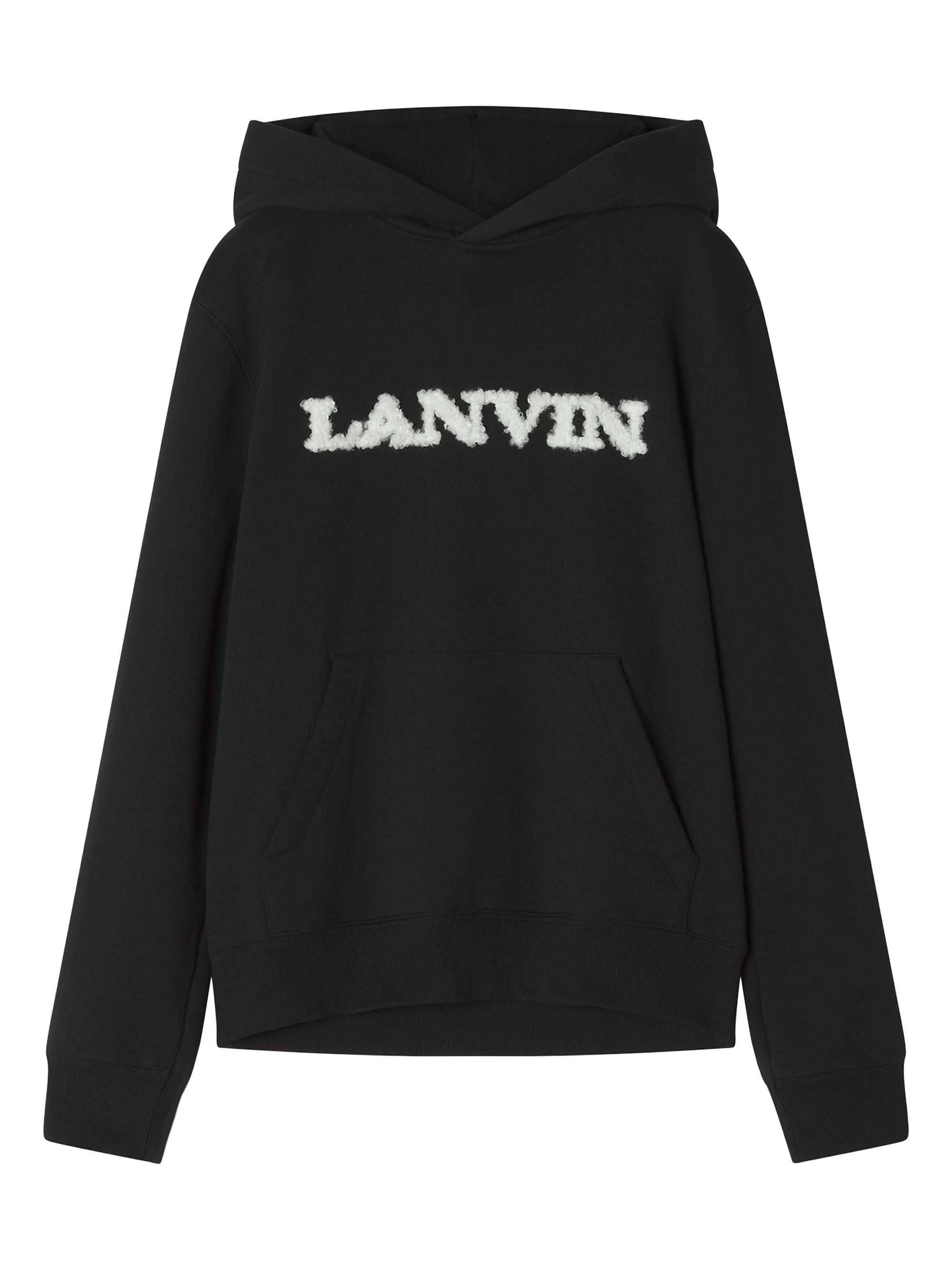 Lanvin Shearling Cotton Hoodie | Saks Fifth Avenue