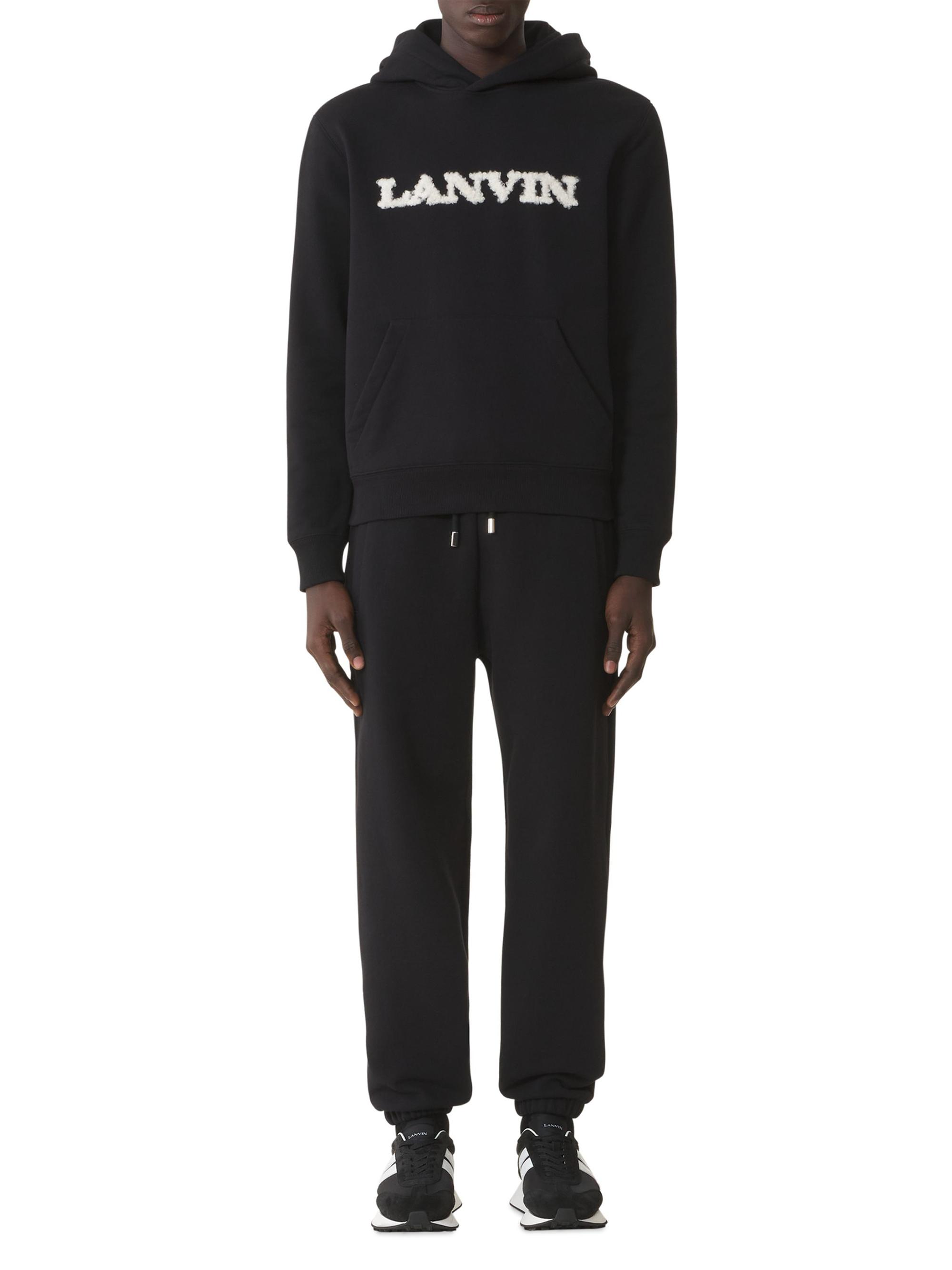 Lanvin Shearling Cotton Hoodie | Saks Fifth Avenue