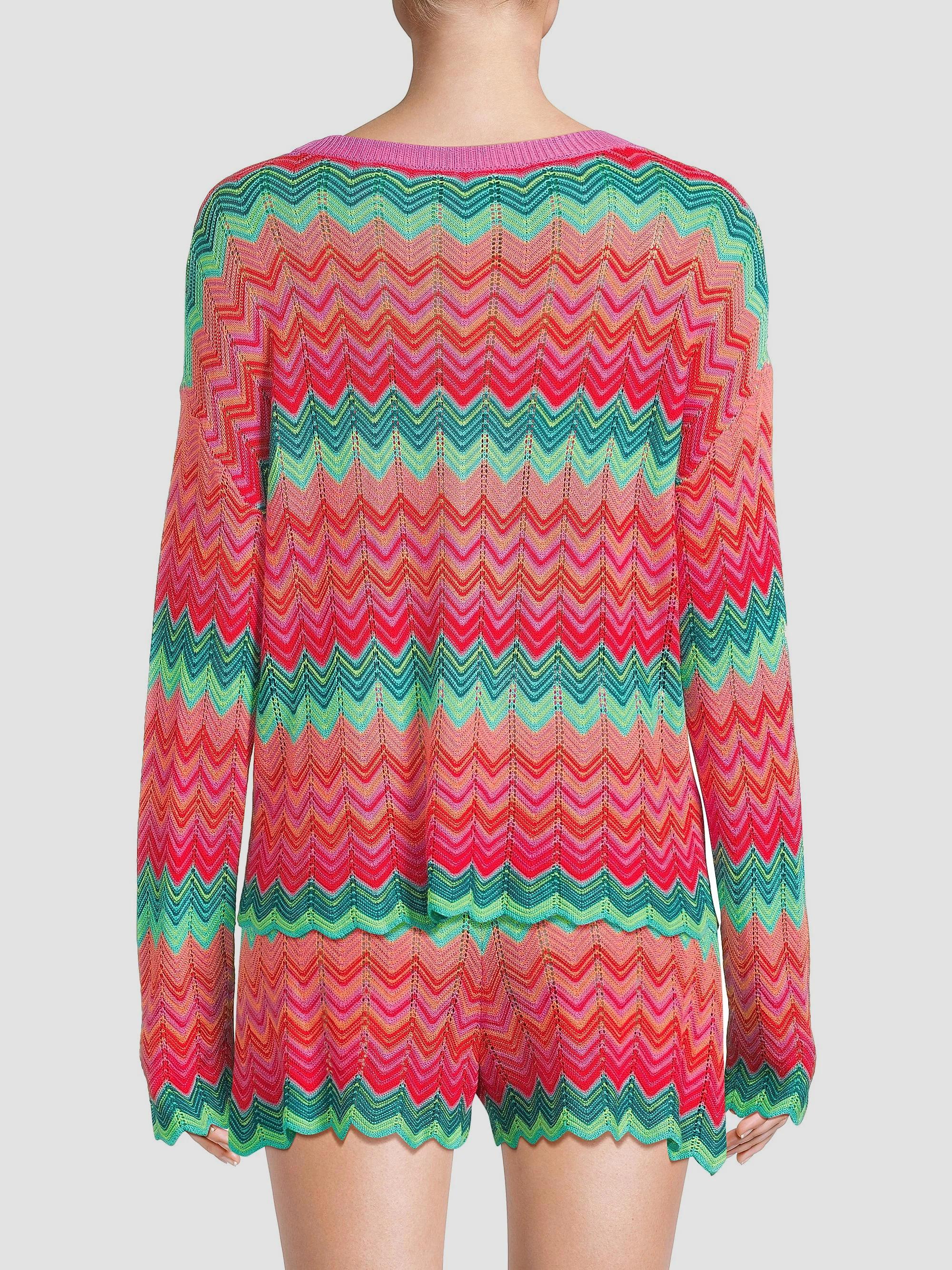 Beach Riot Beach Chevron Knit Sweater | Saks Fifth Avenue