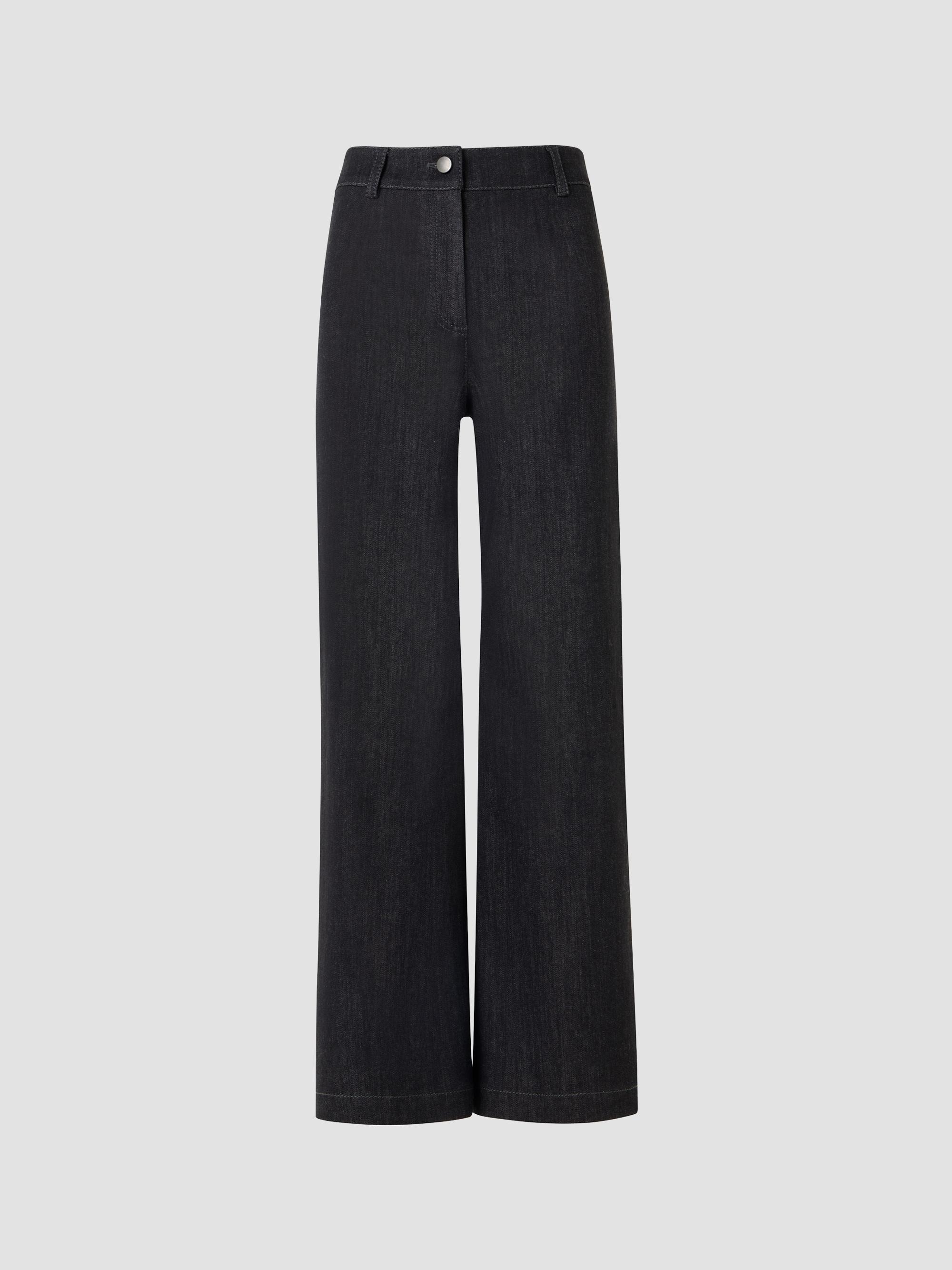 Akris punto Women's Caia High-Rise Crop Jeans - Black Denim | Thumbnail 6