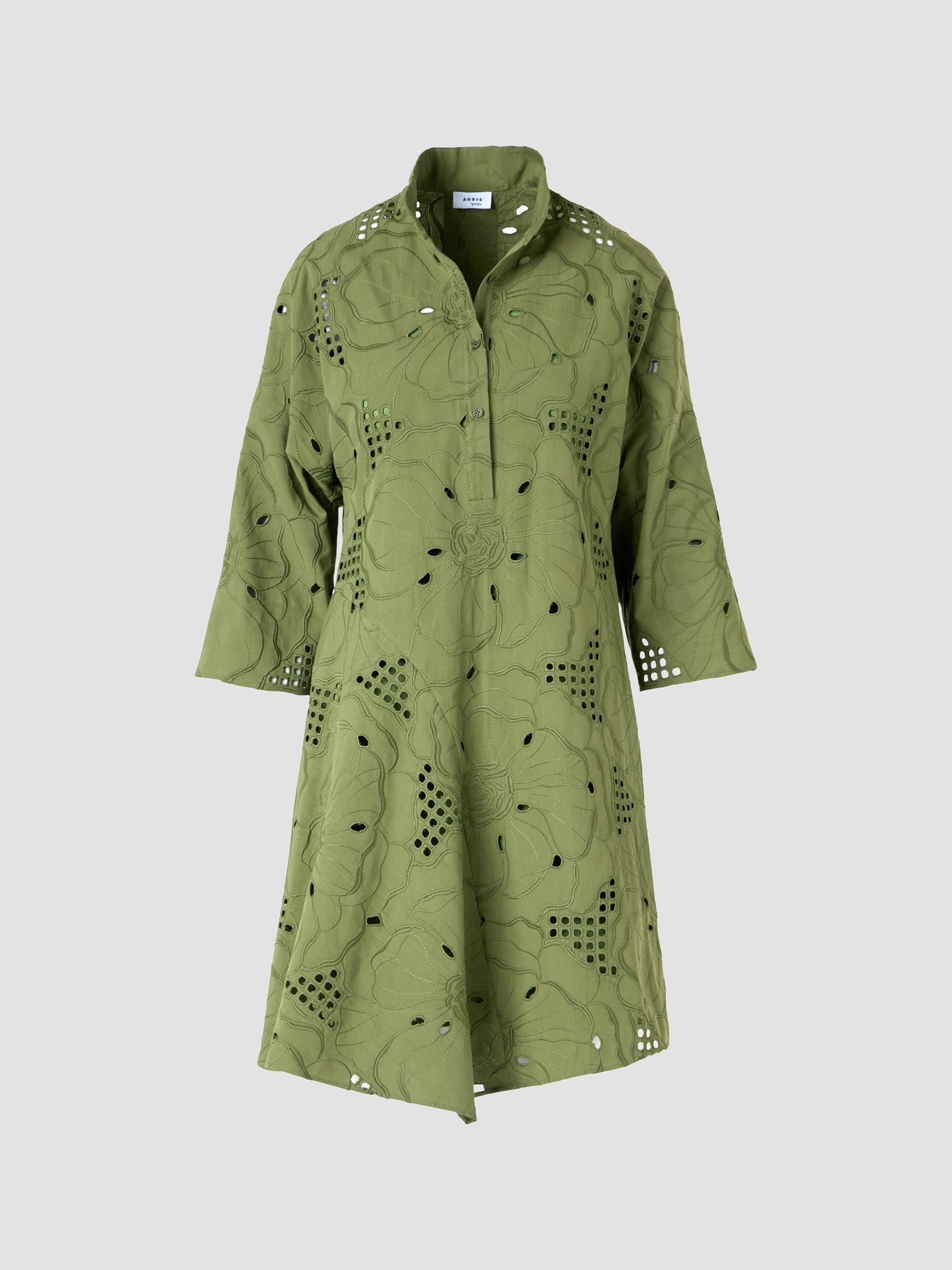 Akris punto Plissé Crepe Halterneck Midi-Dress | Saks Fifth Avenue