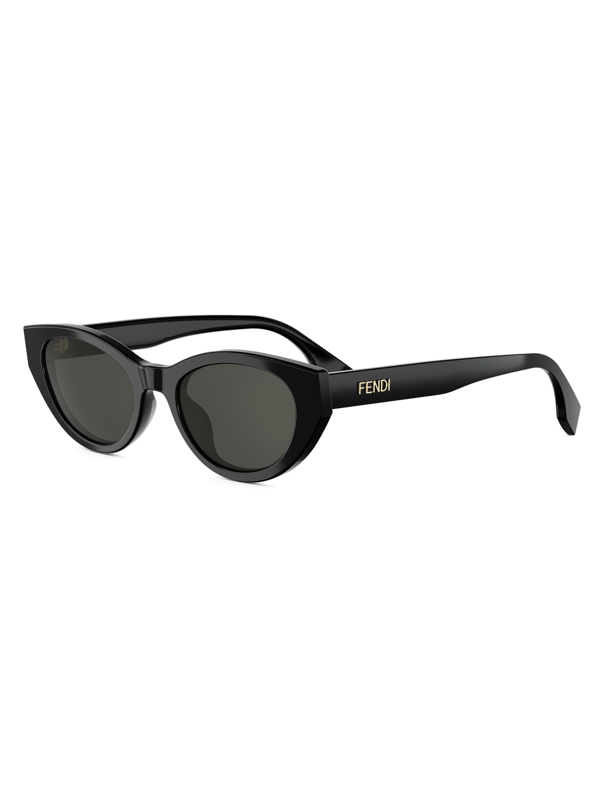 FENDI ブラック キャットアイ サングラス 0400026182867_BLACK?wid=600&