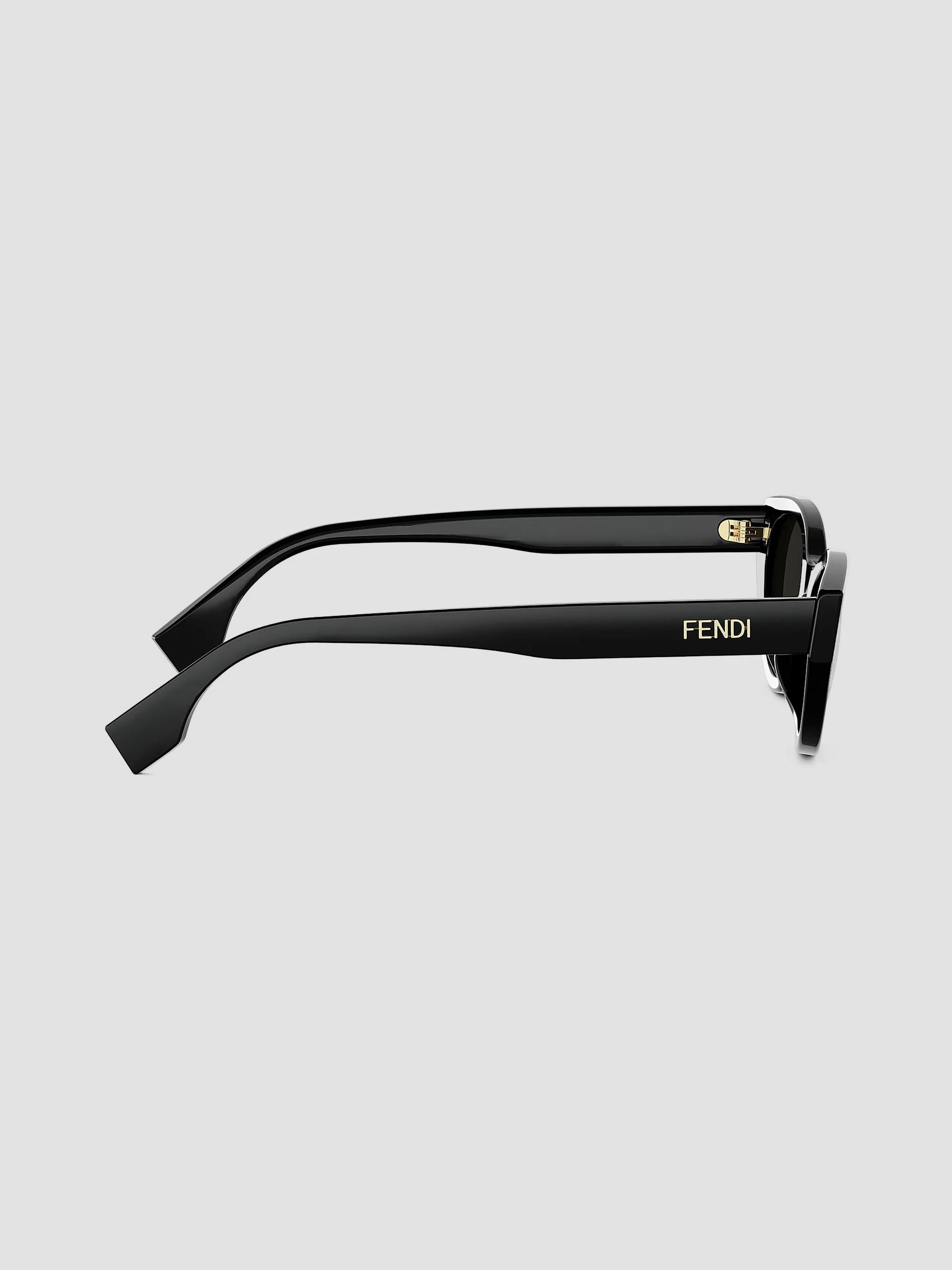 Fendi Lettering 51MM Cat-Eye Sunglasses | Saks Fifth Avenue