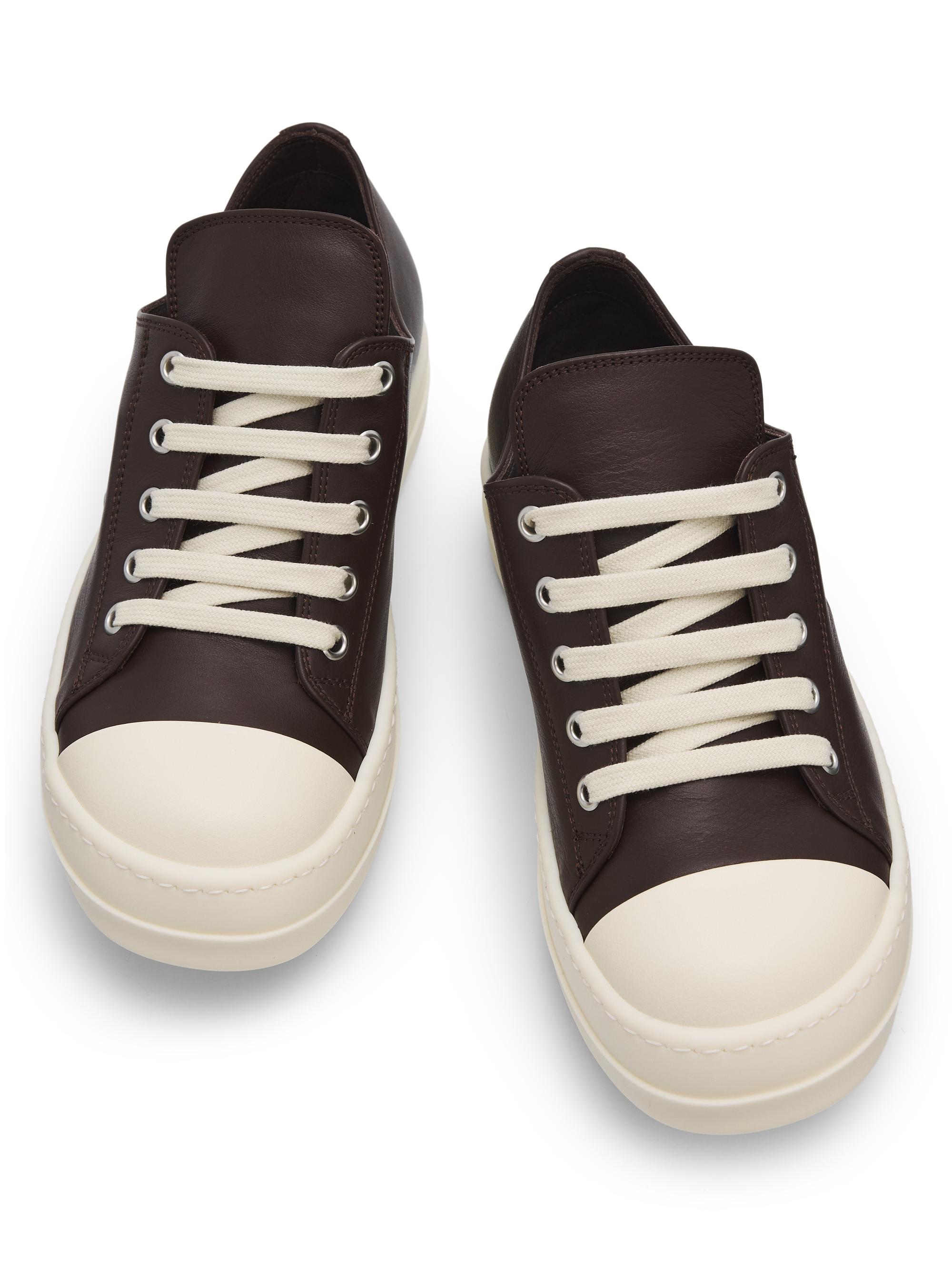 Rick Owens Extreme Leather Low-Top Sneakers | Saks Fifth Avenue