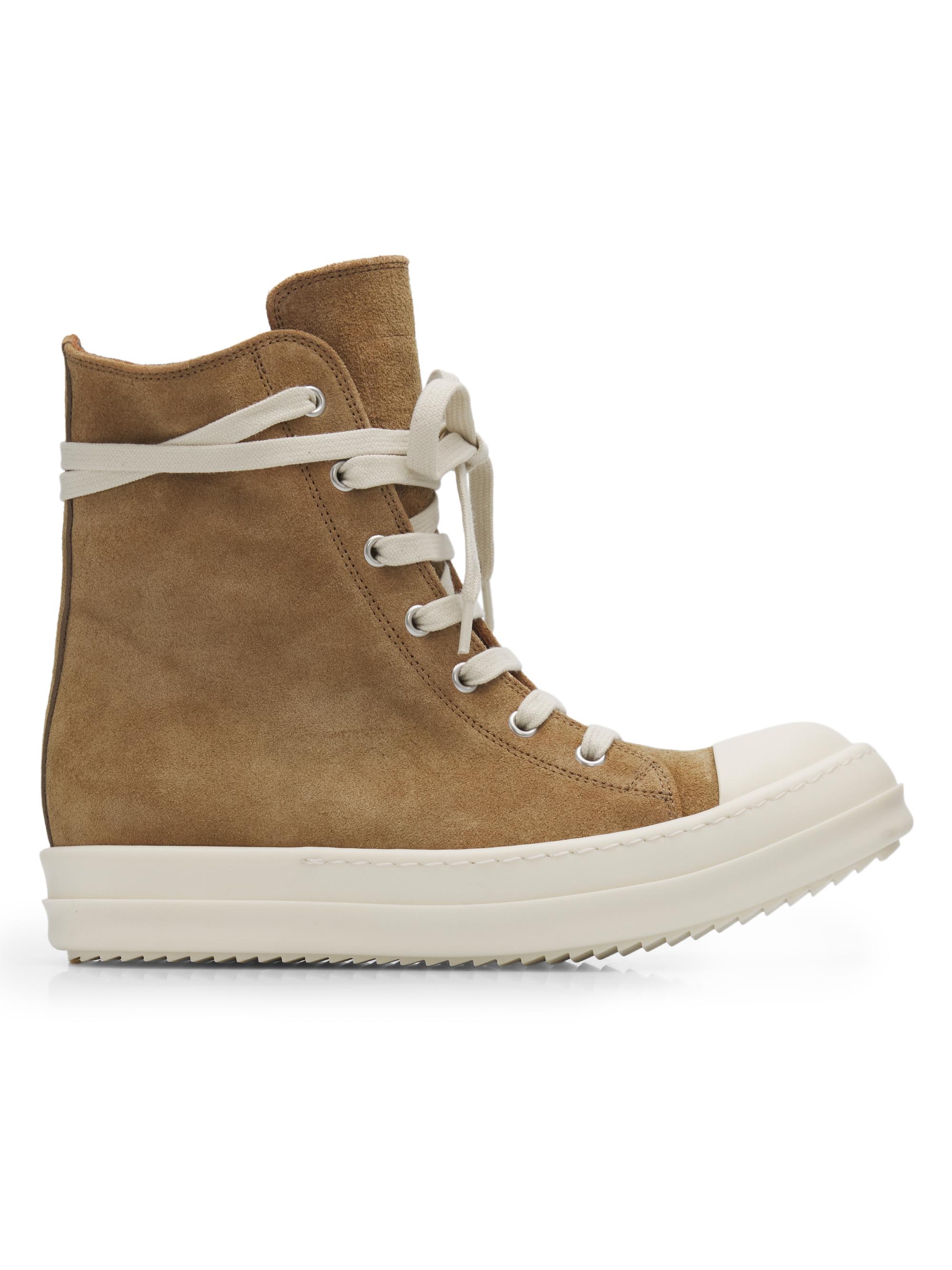 Rick Owens Low Leather Sneakers | Saks Fifth Avenue