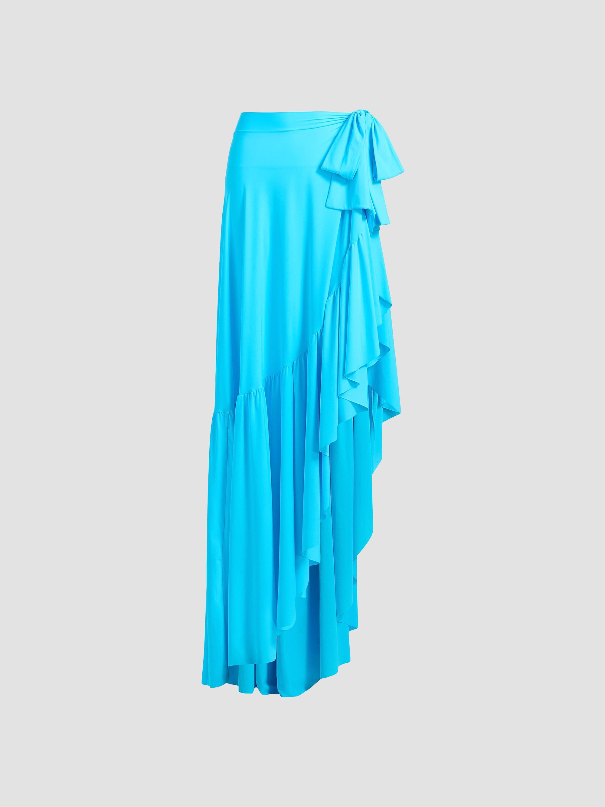 Iggy Ruffle Wrap Maxi Sarong