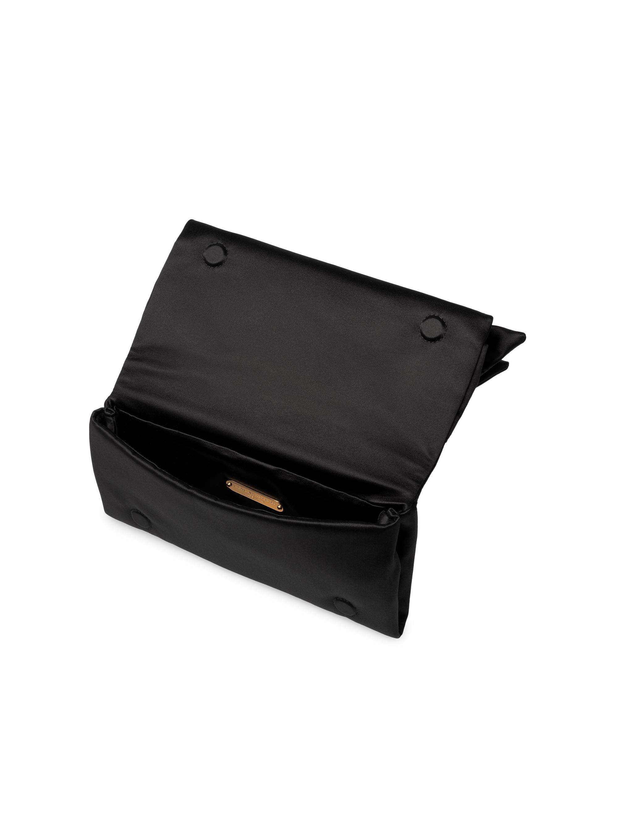 Carolina Herrera Women's Karlita Bow Satin Clutch - Herrera Red | Thumbnail 3