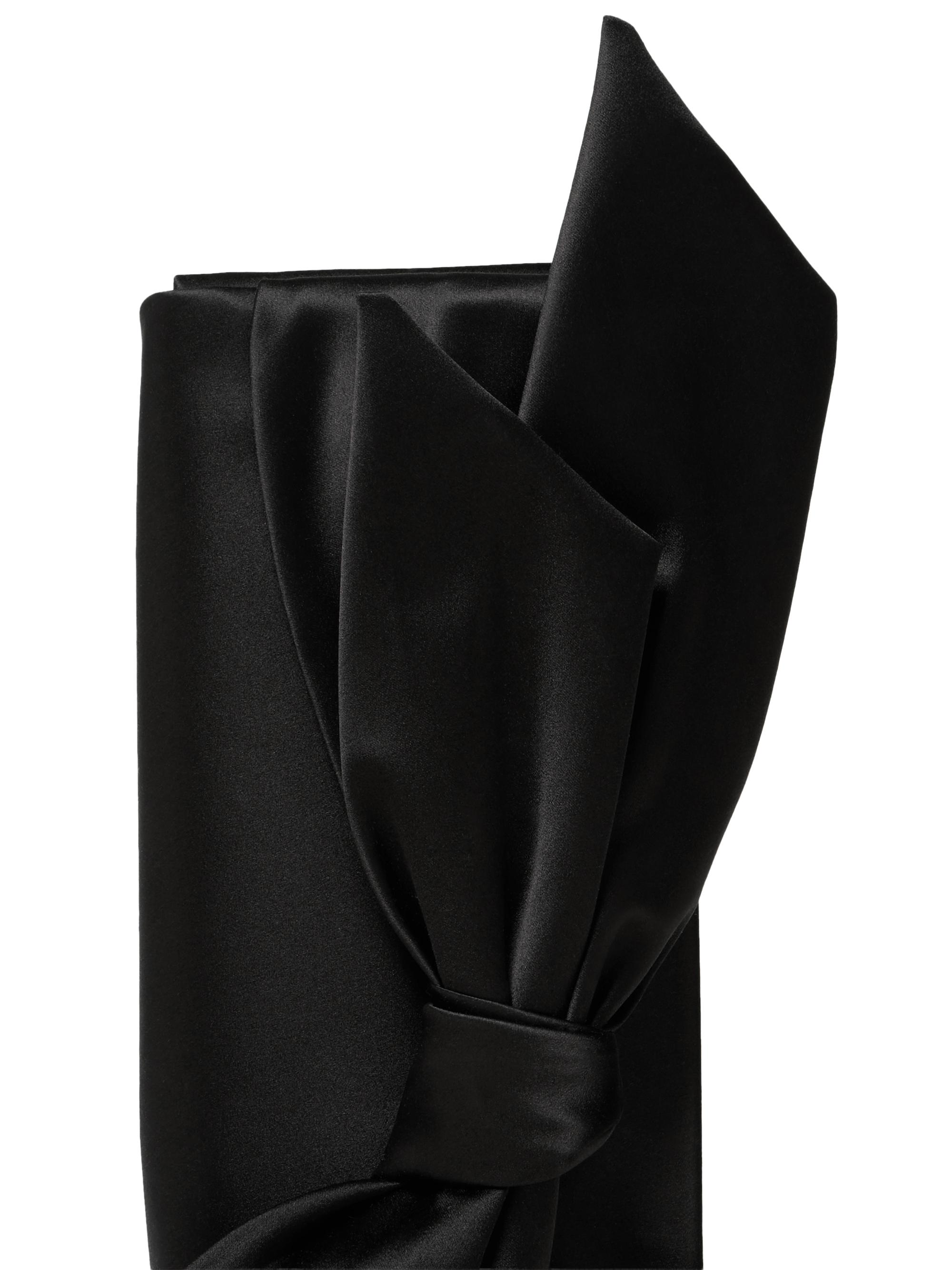 Carolina Herrera Women's Karlita Bow Satin Clutch - Herrera Red | Thumbnail 4