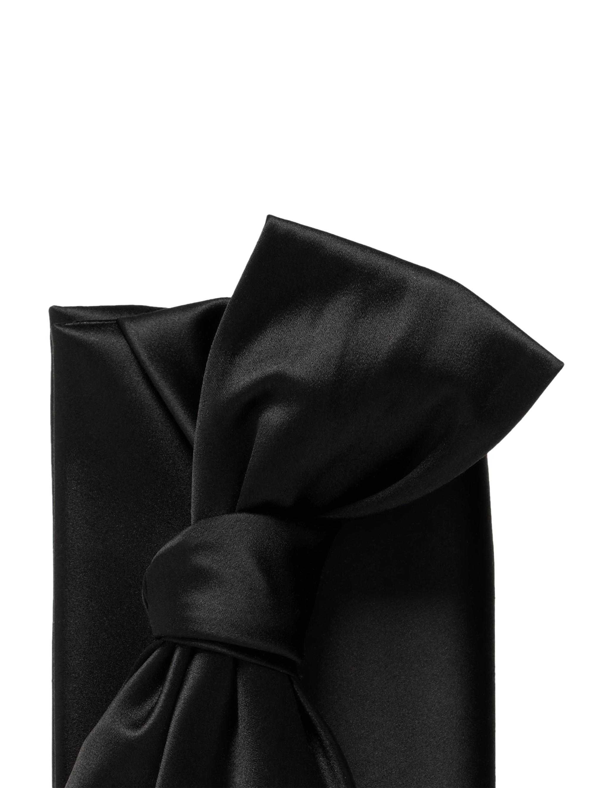 Carolina Herrera Women's Karlita Bow Satin Clutch - Herrera Red | Thumbnail 5
