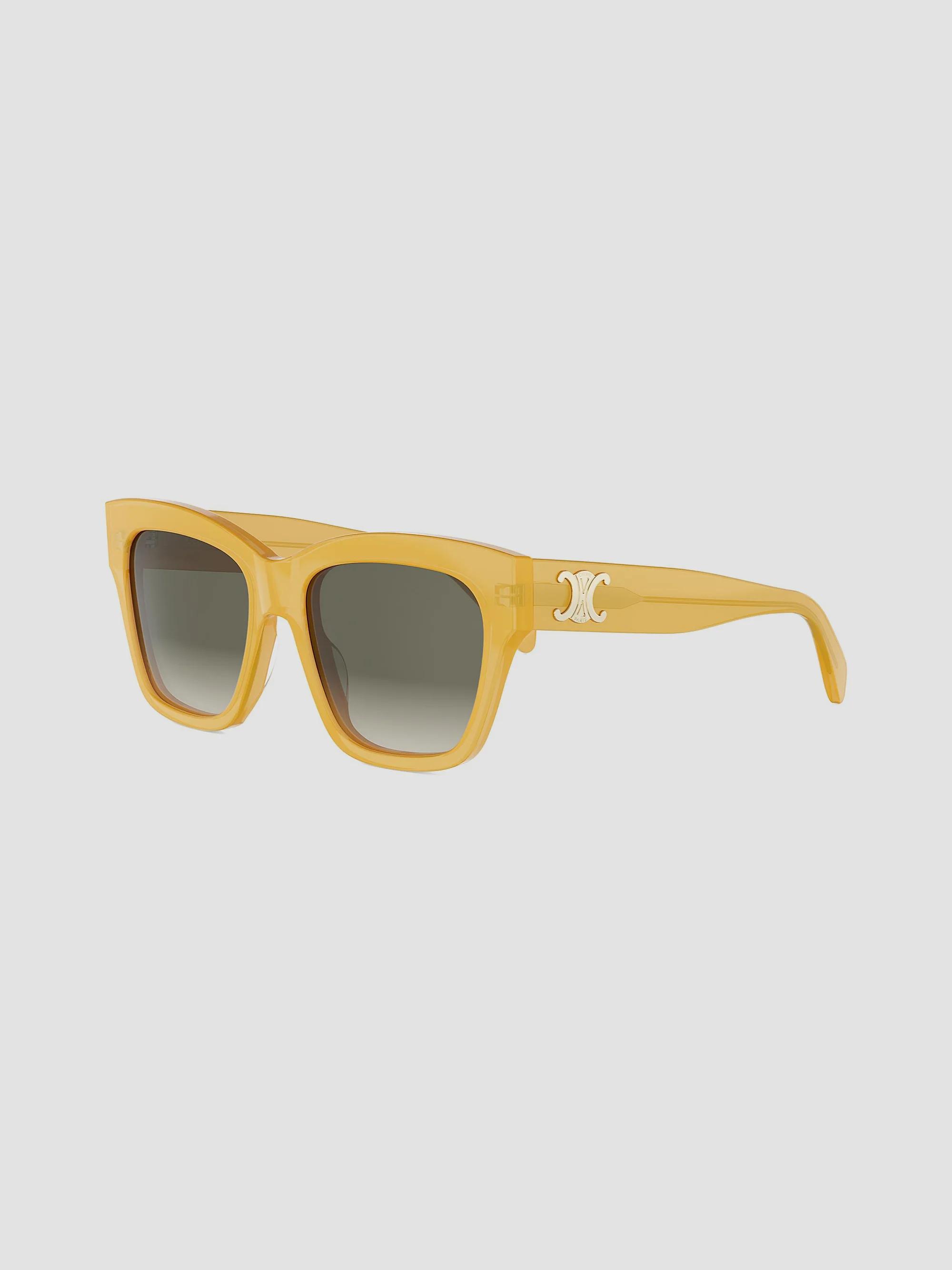 CELINE Triomphe 55MM Geometric Sunglasses | Saks Fifth Avenue