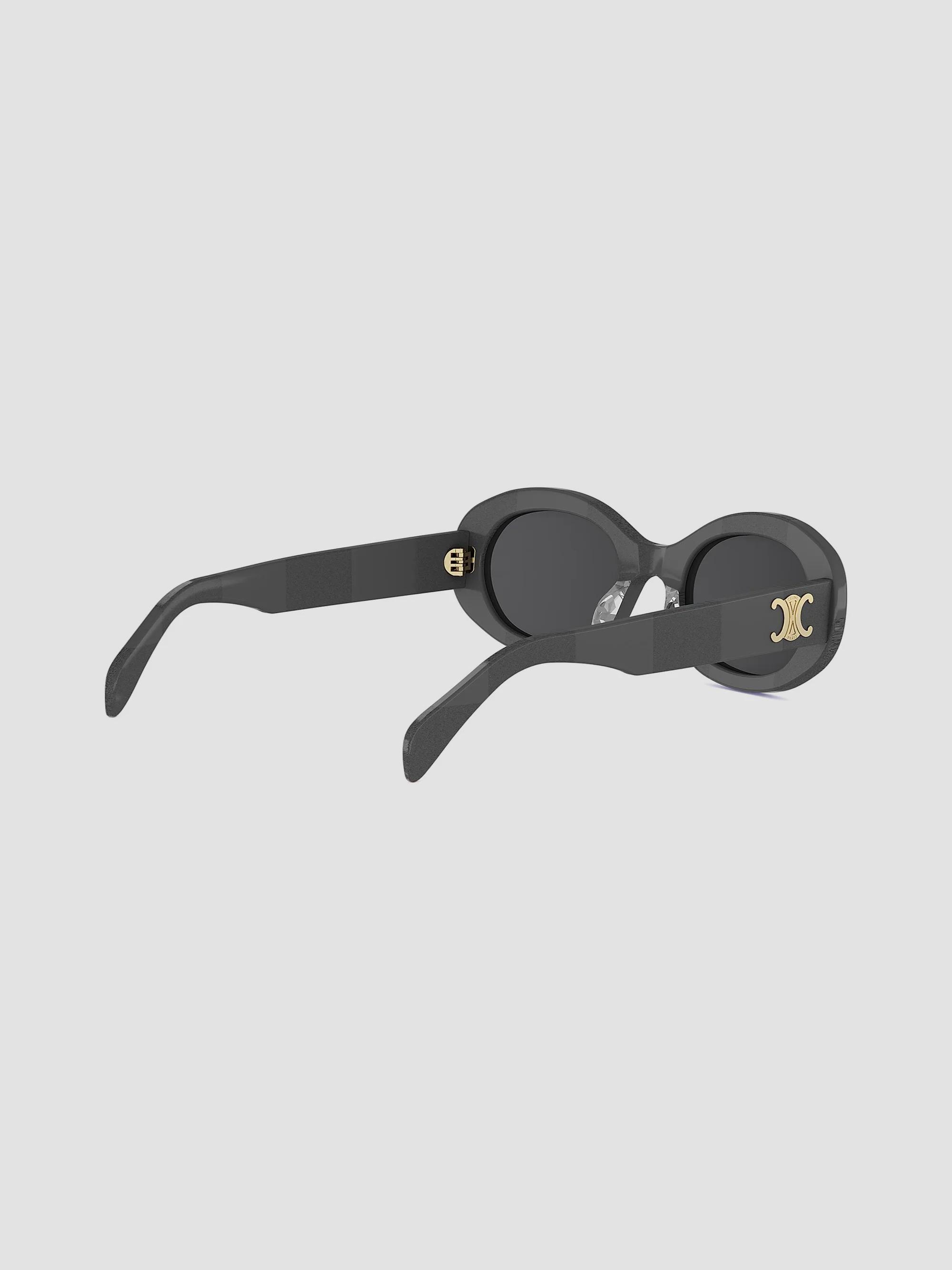 CELINE TRIOMPHE 50MM Logo Oval sunglasses | Saks Fifth Avenue