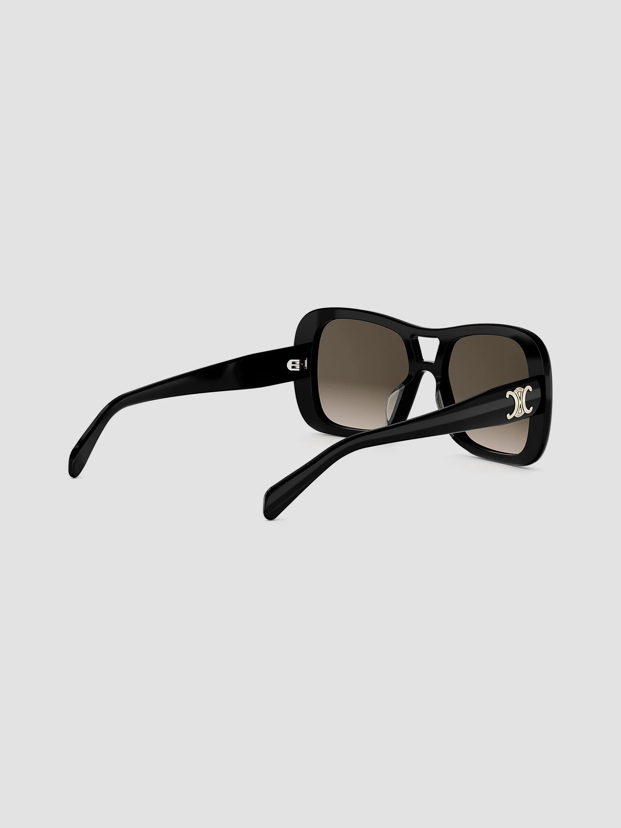 CELINE Triomphe 55MM Pilot Sunglasses | Saks Fifth Avenue