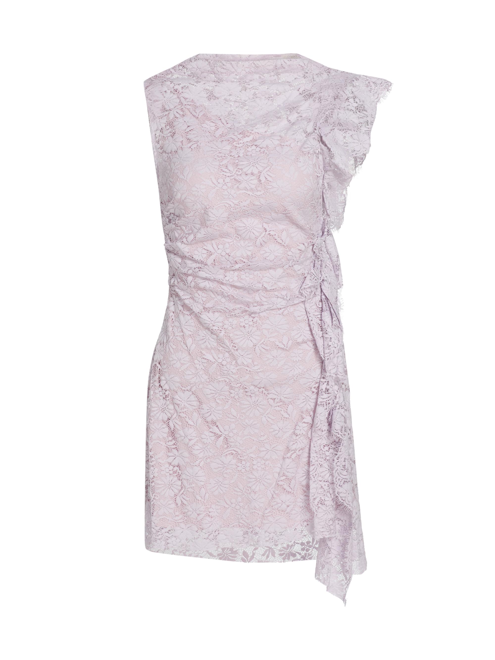 A.L.C. Women's Astra Floral Lace Cotton-Blend Minidress - Lilac