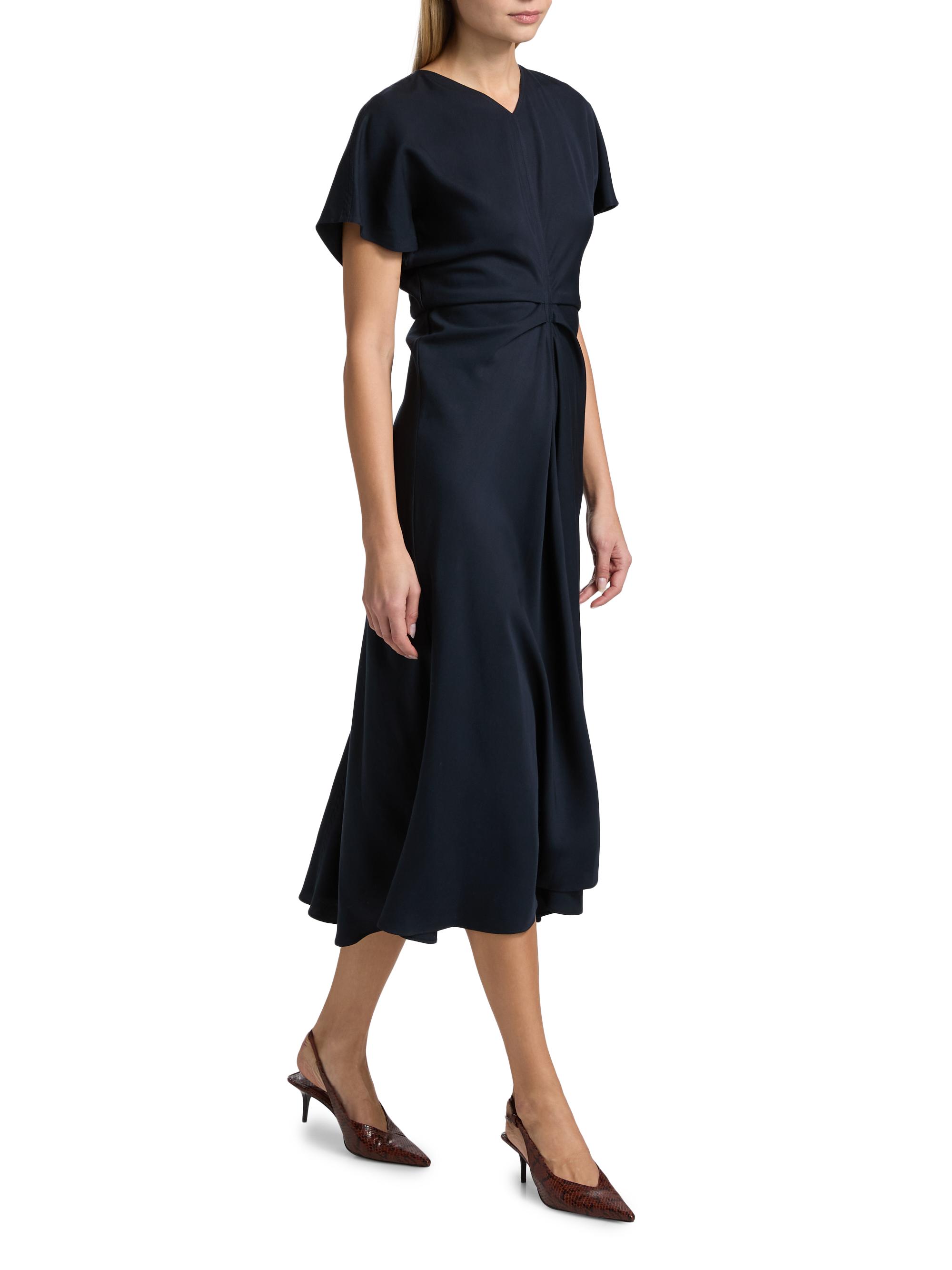 akoya ruched midi dress KkCo Akoya Ruched Dress (L) | Used, Secondhand,