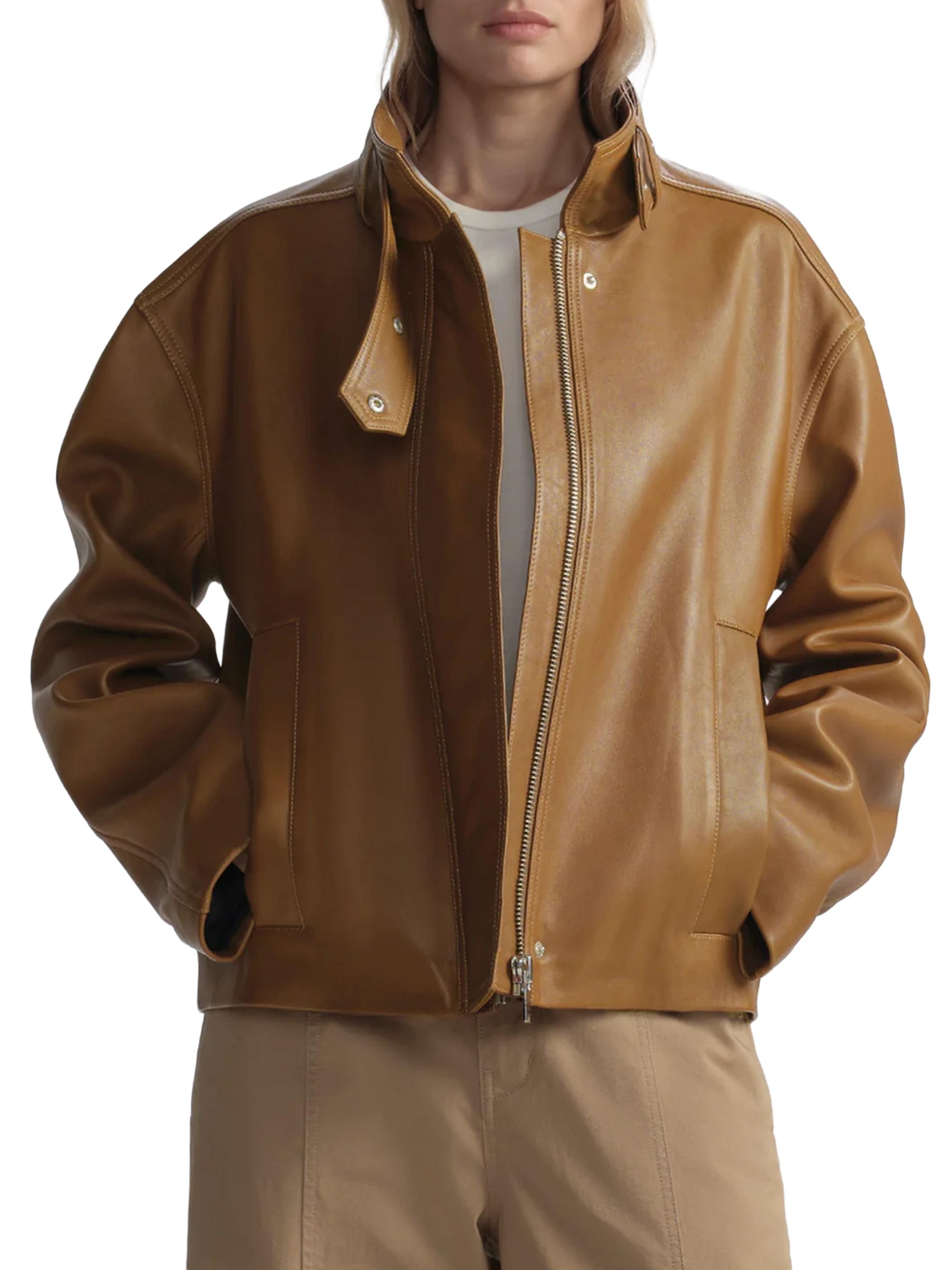 A.L.C. Hudson Leather Jacket | Saks Fifth Avenue