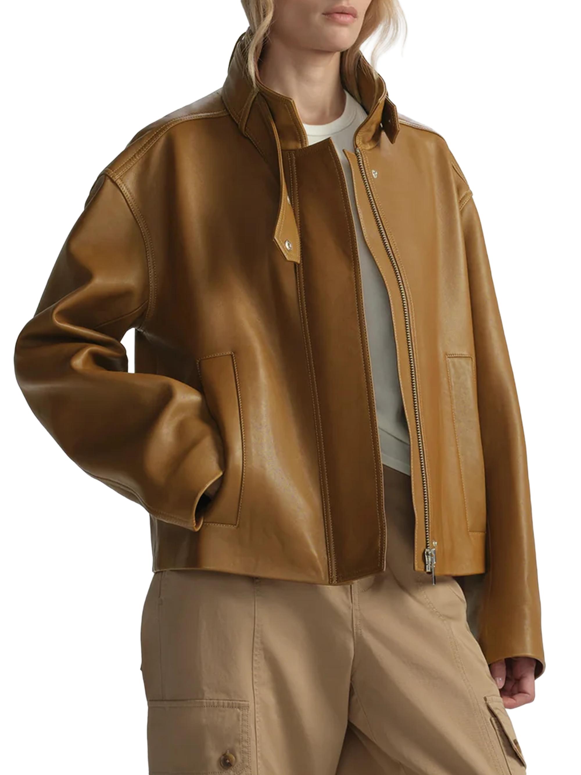 A.L.C. Hudson Leather Jacket | Saks Fifth Avenue