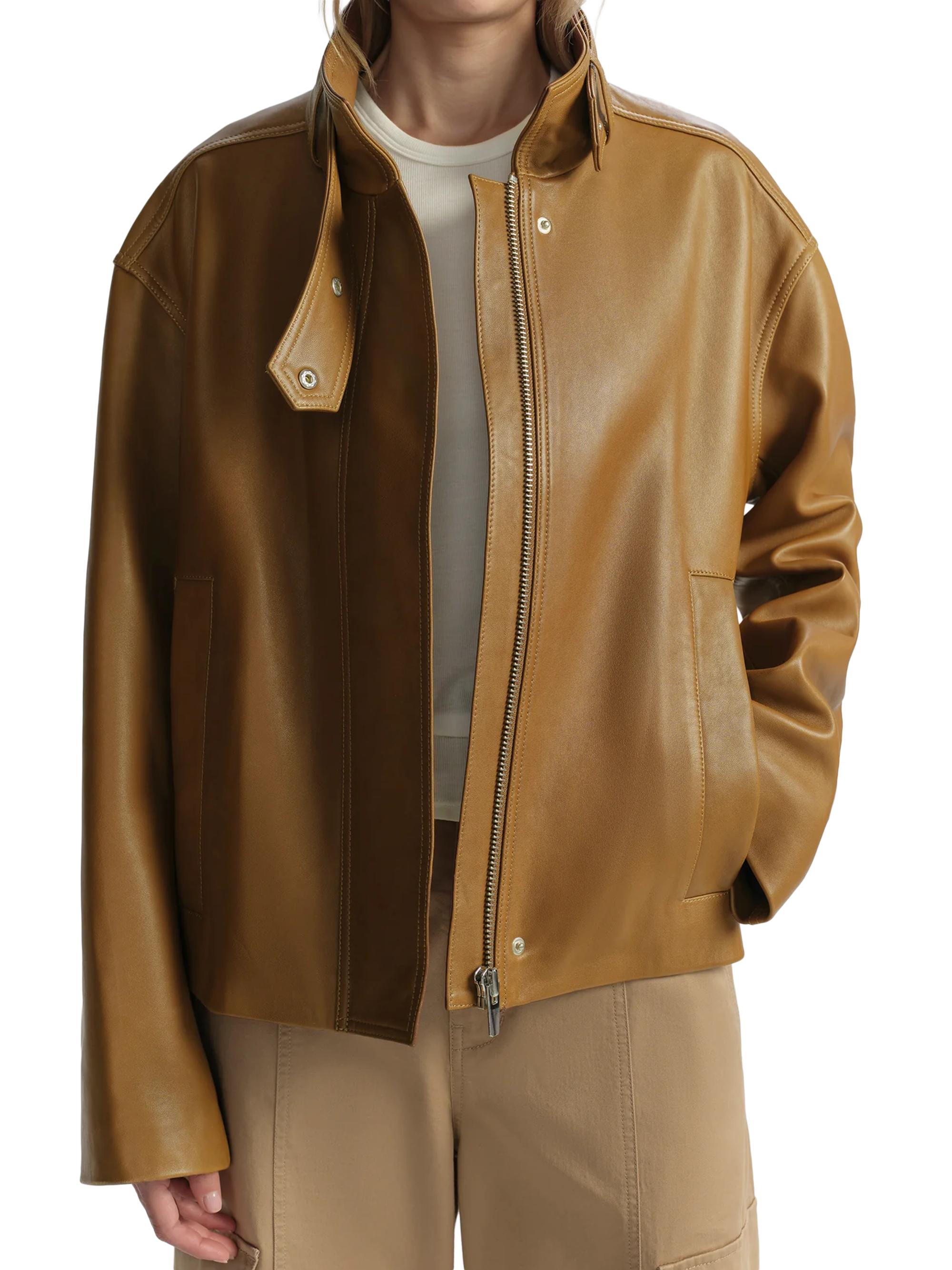 A.L.C. Hudson Leather Jacket | Saks Fifth Avenue
