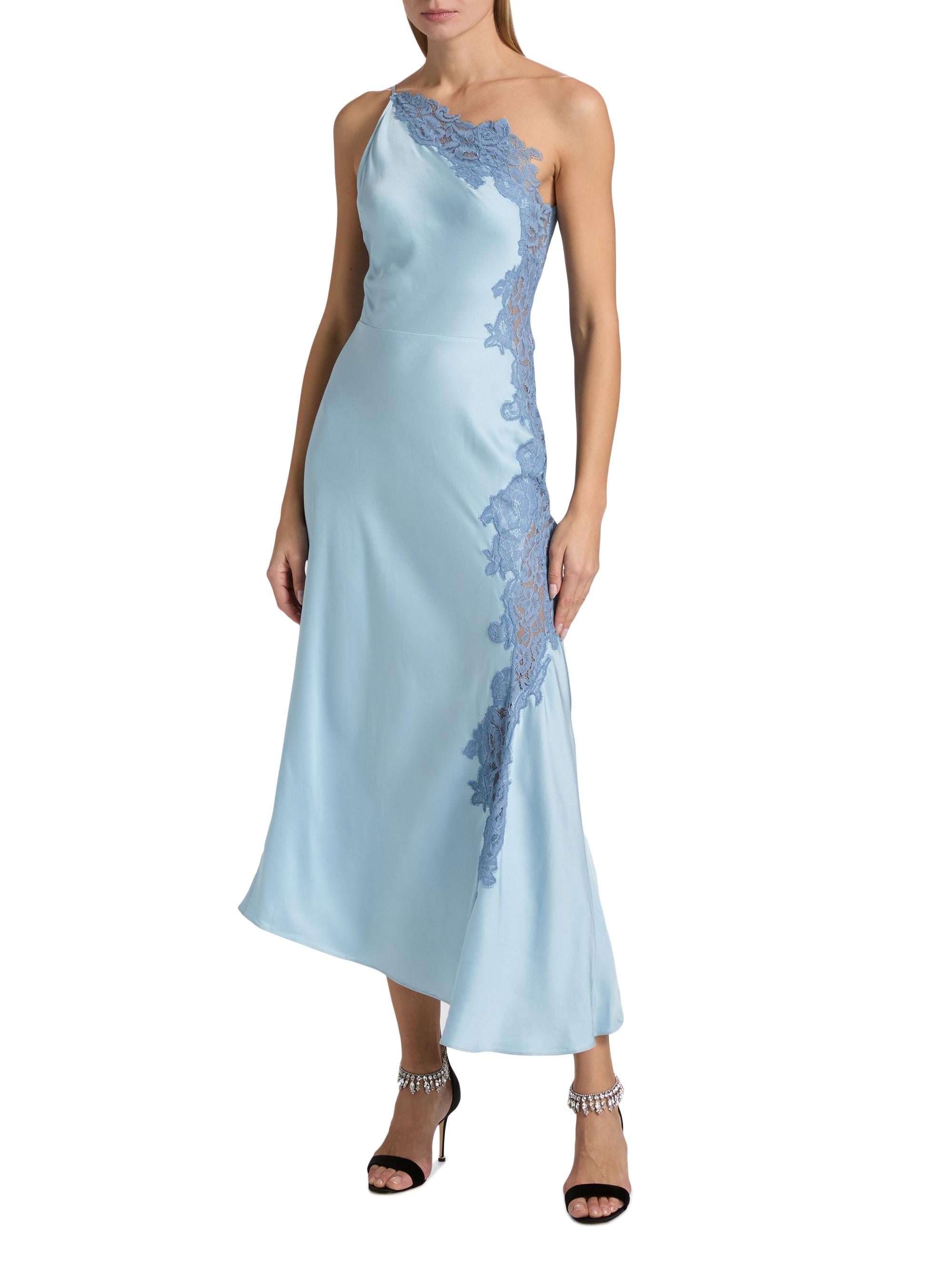 chinese dress ladies Erica Tanov | Lola Silk Slip Dress main image 1