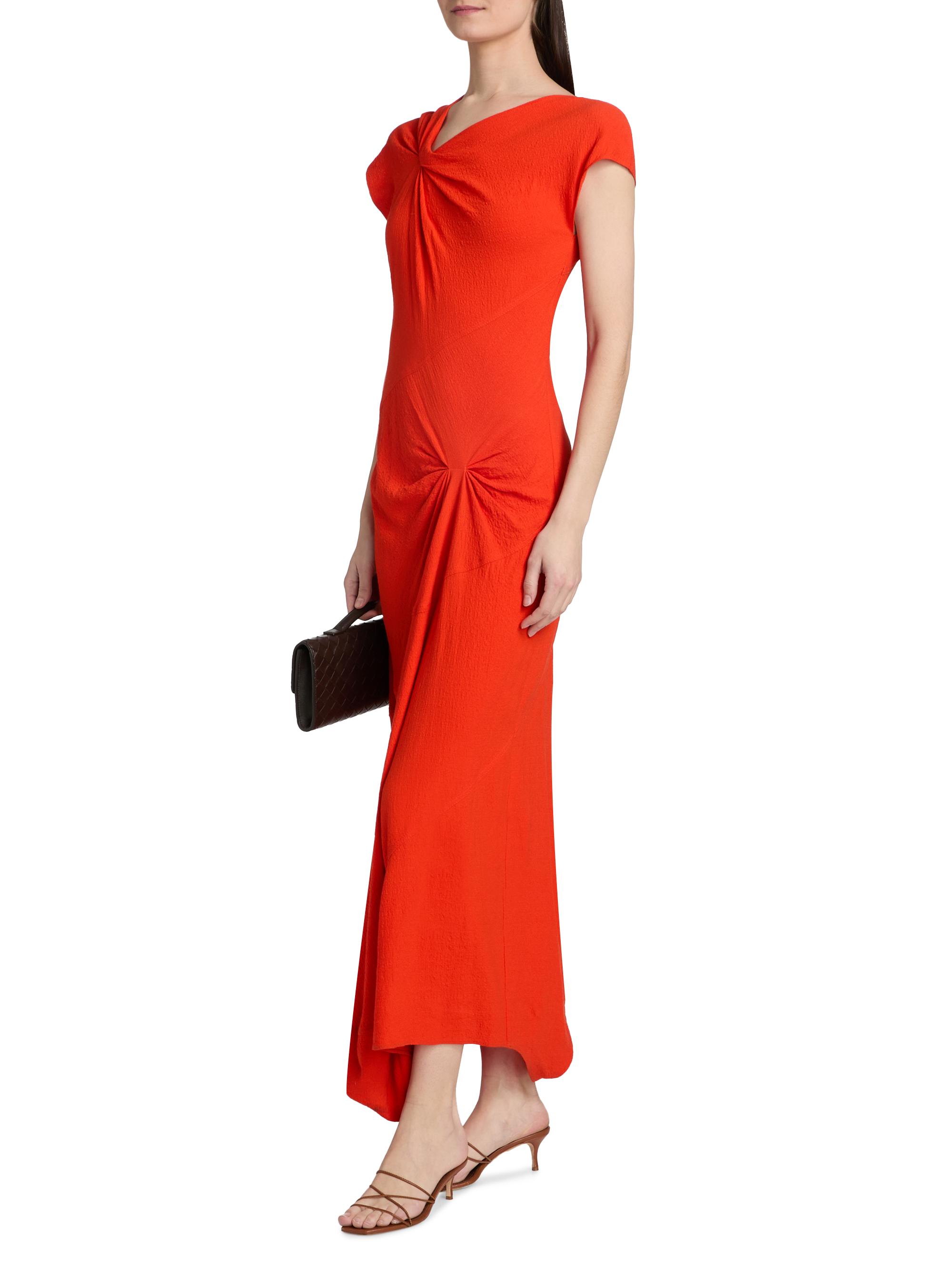 A.L.C. Willa Knotted Crepe Maxi Dress | Saks Fifth Avenue