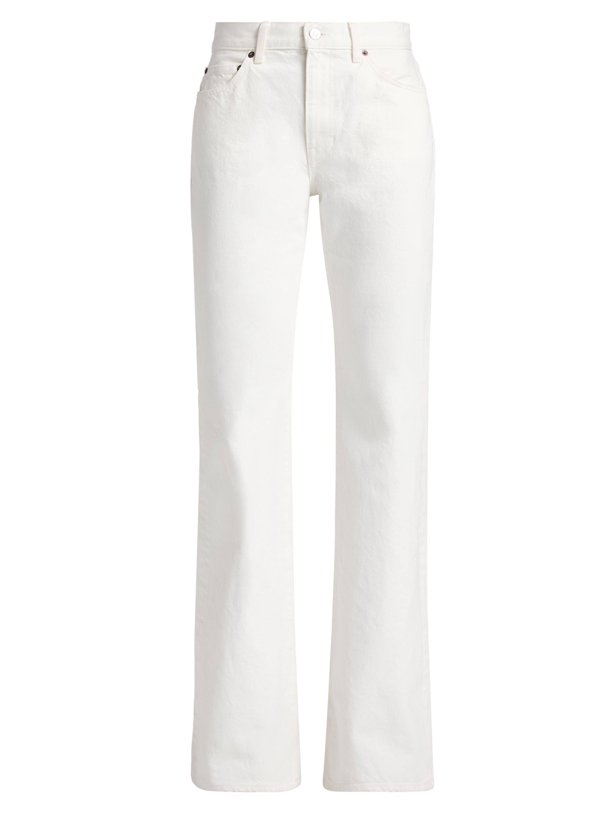 A.L.C. Women's The 347 Solid Bootcut Jeans - White
