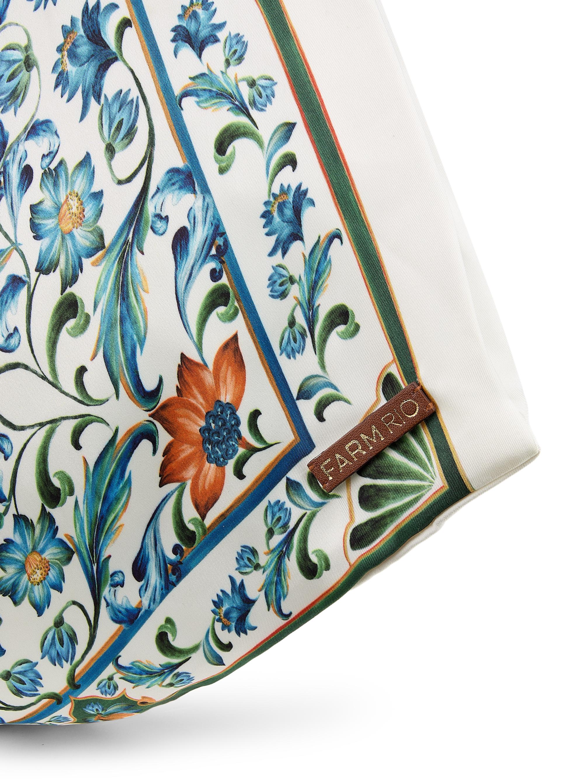 Satin Scarf Medium Bag