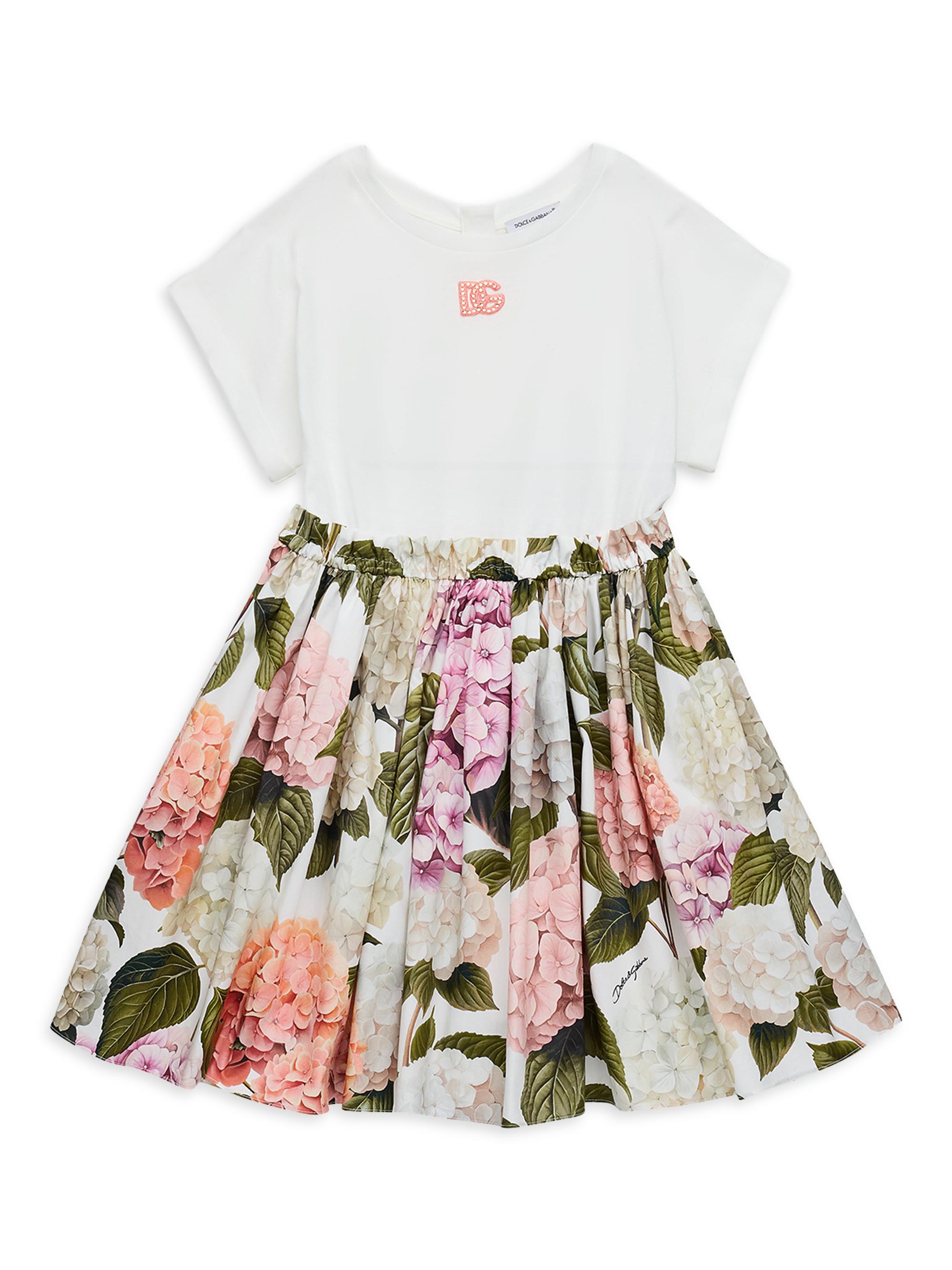 Dolce & Gabbana Little Girl's & Girl's Floral T Dress