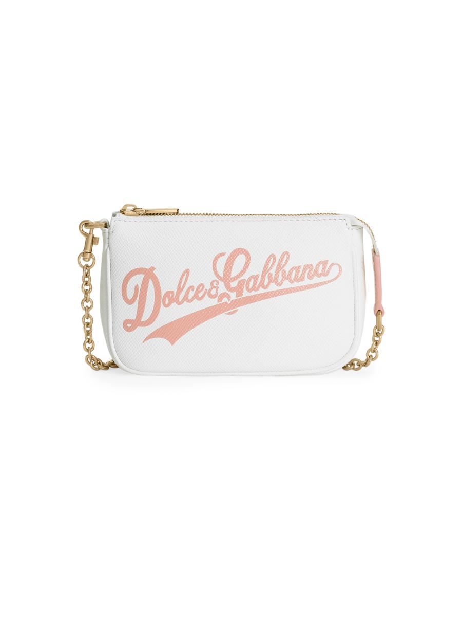Dolce&Gabbana Girl's Logo Chain Link Crossbody Bag | Saks Fifth Avenue