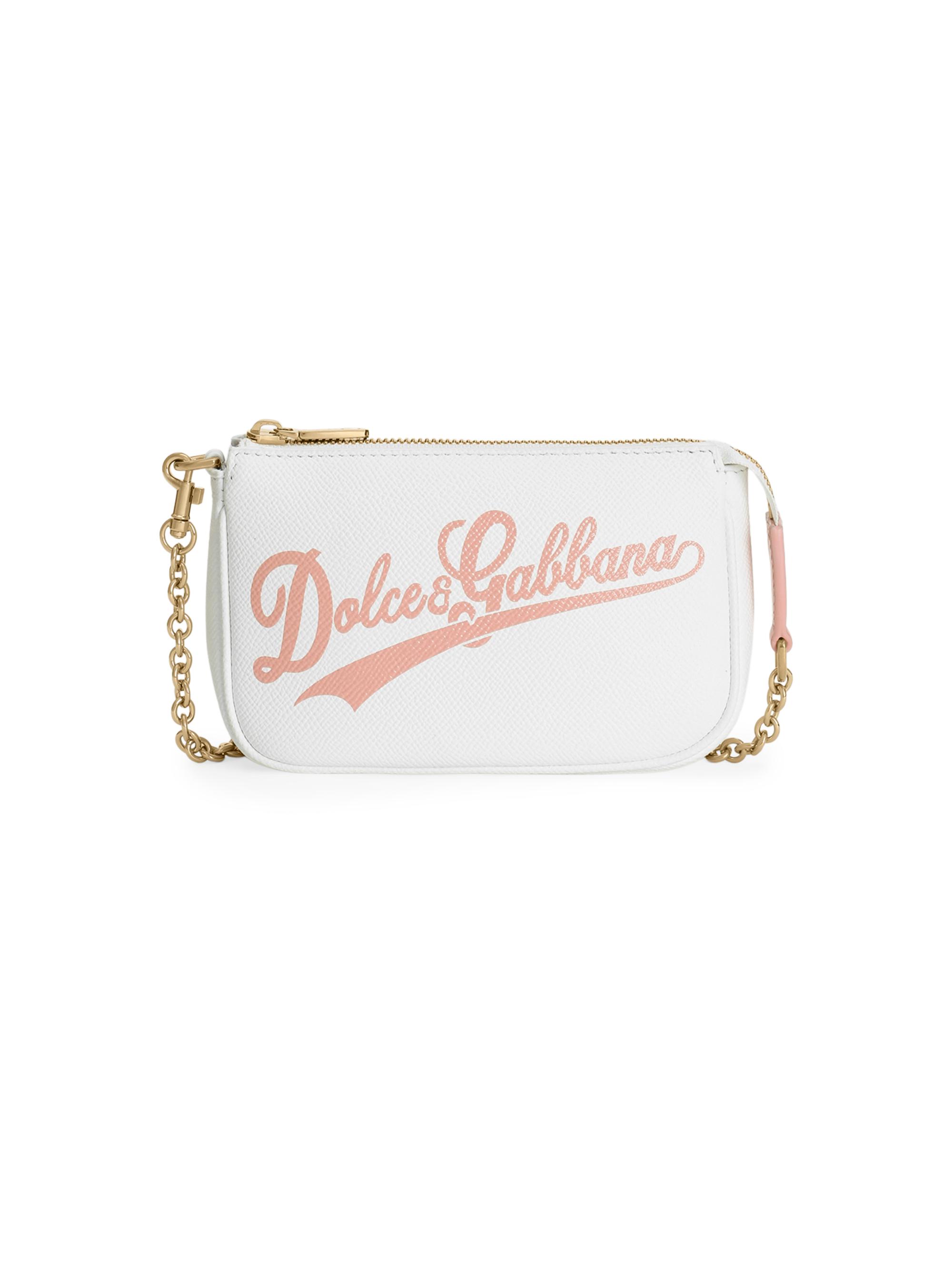 Dolce & Gabbana Girl's Logo Chain Link Crossbody Bag