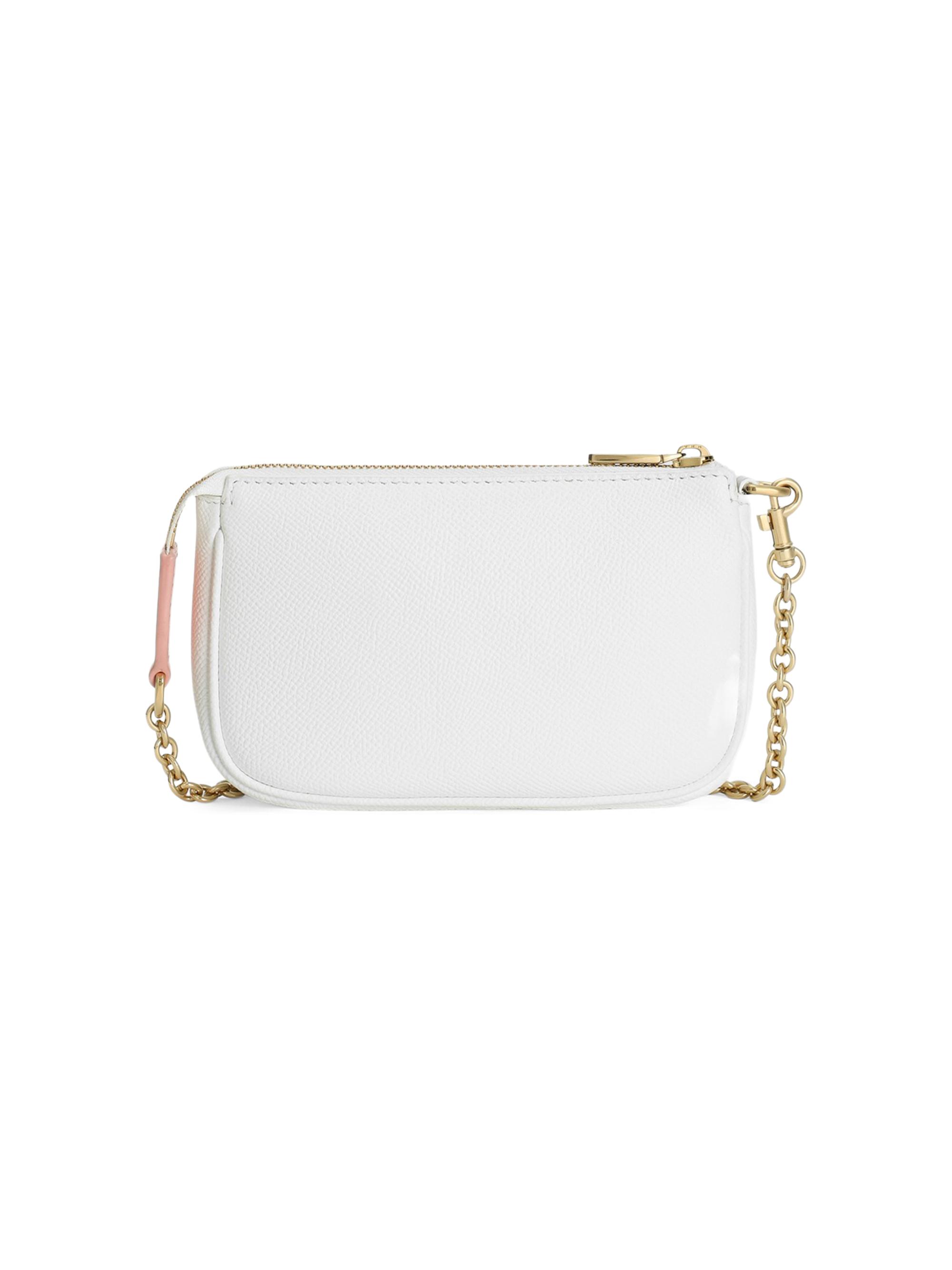 DOLCE&GABBANA DGロゴ ラインストーン ジップ 白 レディース ⑬ Dolce&Gabbana Girl's Logo Chain Link Crossbody Bag | Saks Fifth Avenue