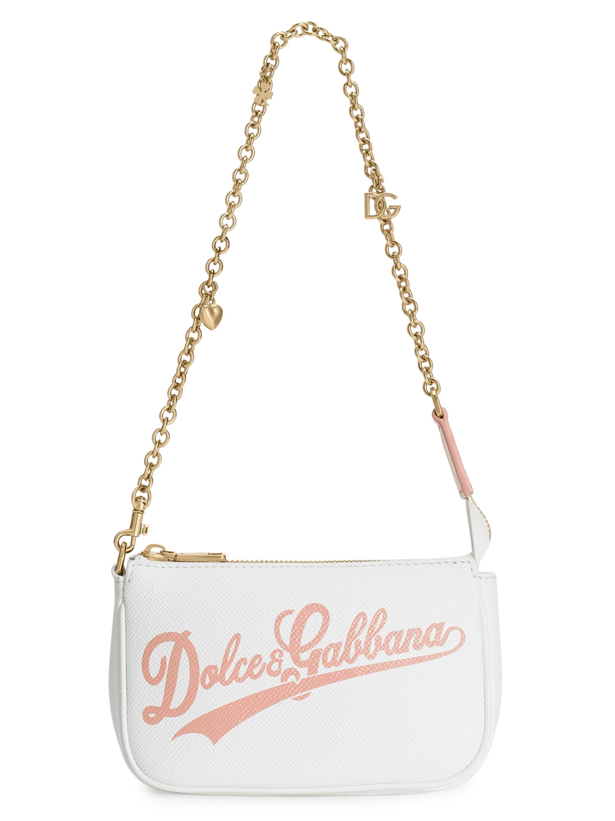 DOLCE&GABBANAチェーン Dolce&Gabbana Girl's Logo Chain Link Crossbody Bag | Saks Fifth Avenue
