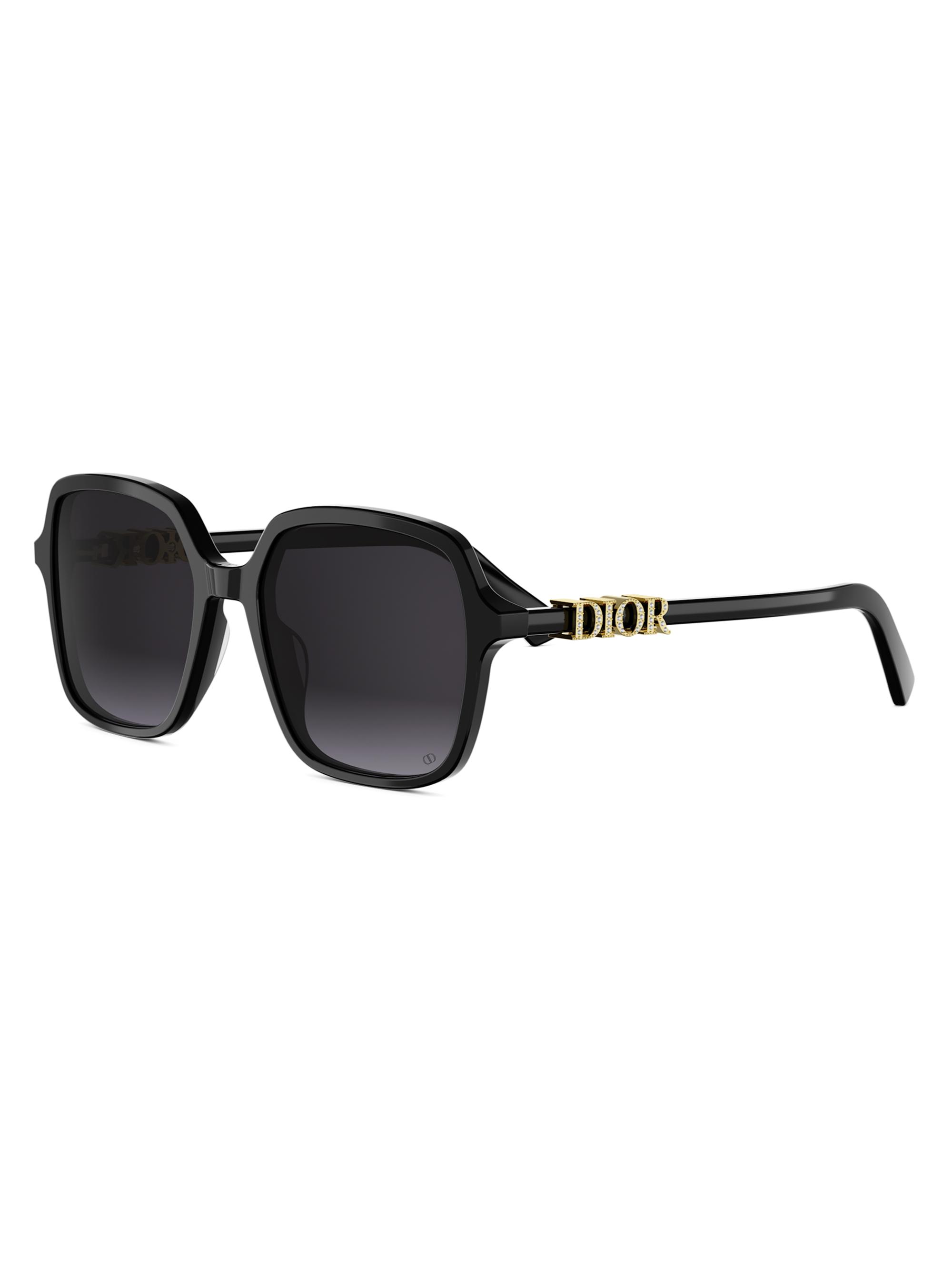 DIOR Women's DiorTreasure S1I 54MM Square Sunglasses - Black