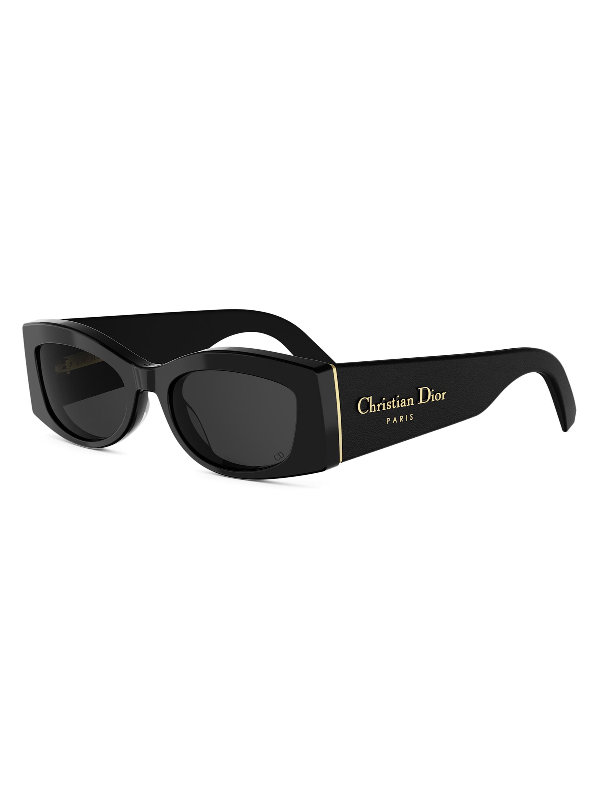 DIOR Women's DiorOmbre S1I 53MM Rectangular Sunglasses - Black