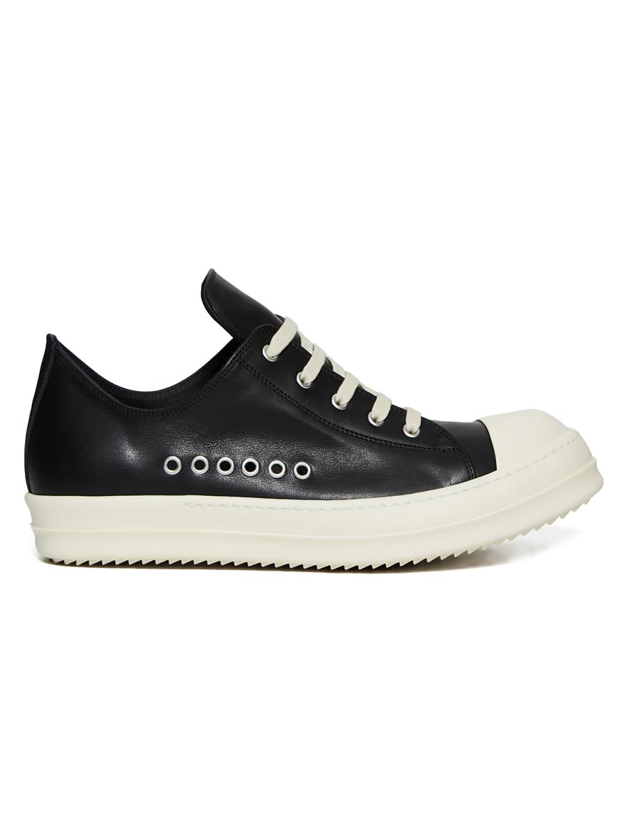 Rick Owens Extreme Leather Low-Top Sneakers | Saks Fifth Avenue