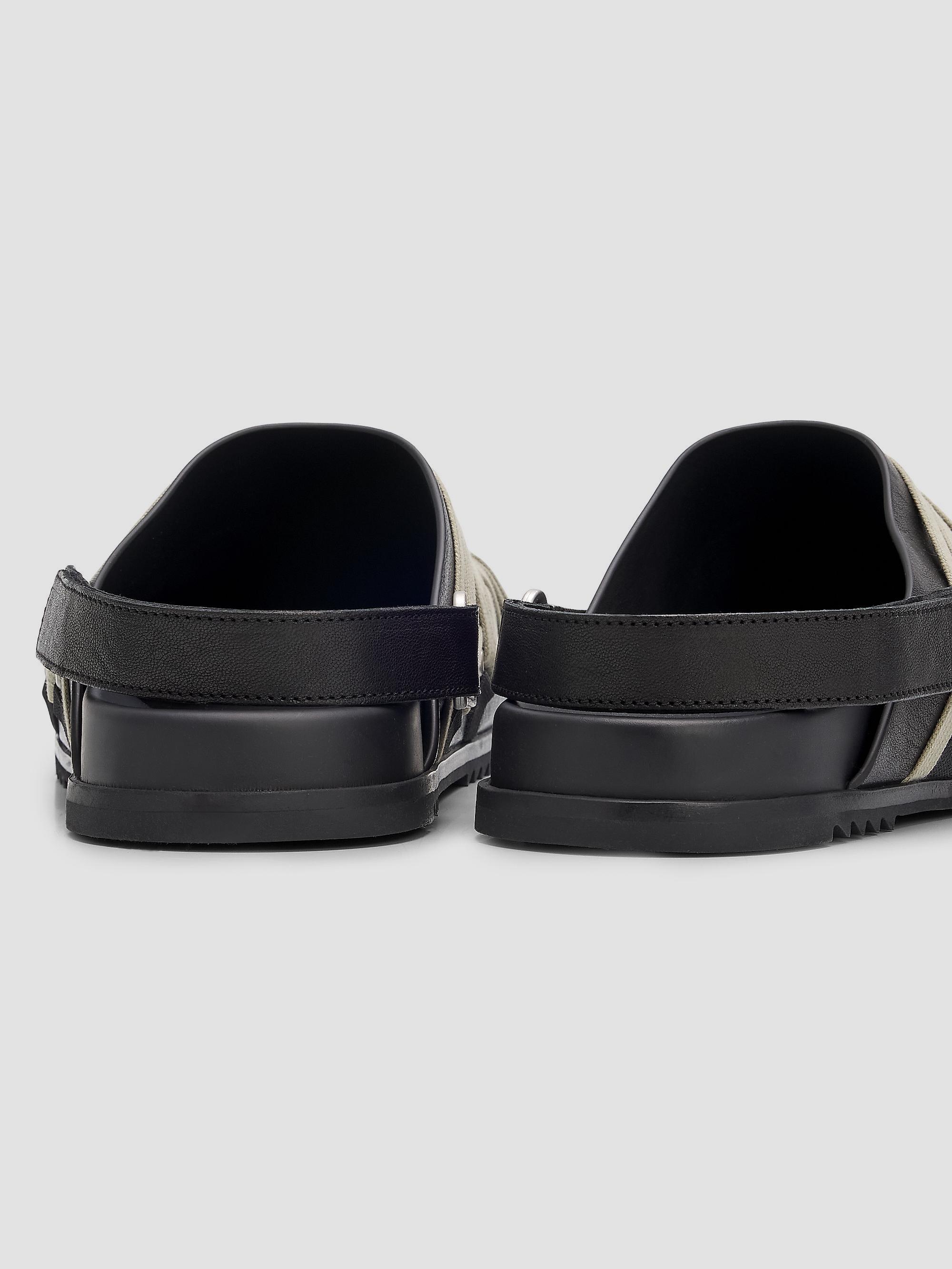 Rick Owens Megalace Granola Leather Mules | Saks Fifth Avenue