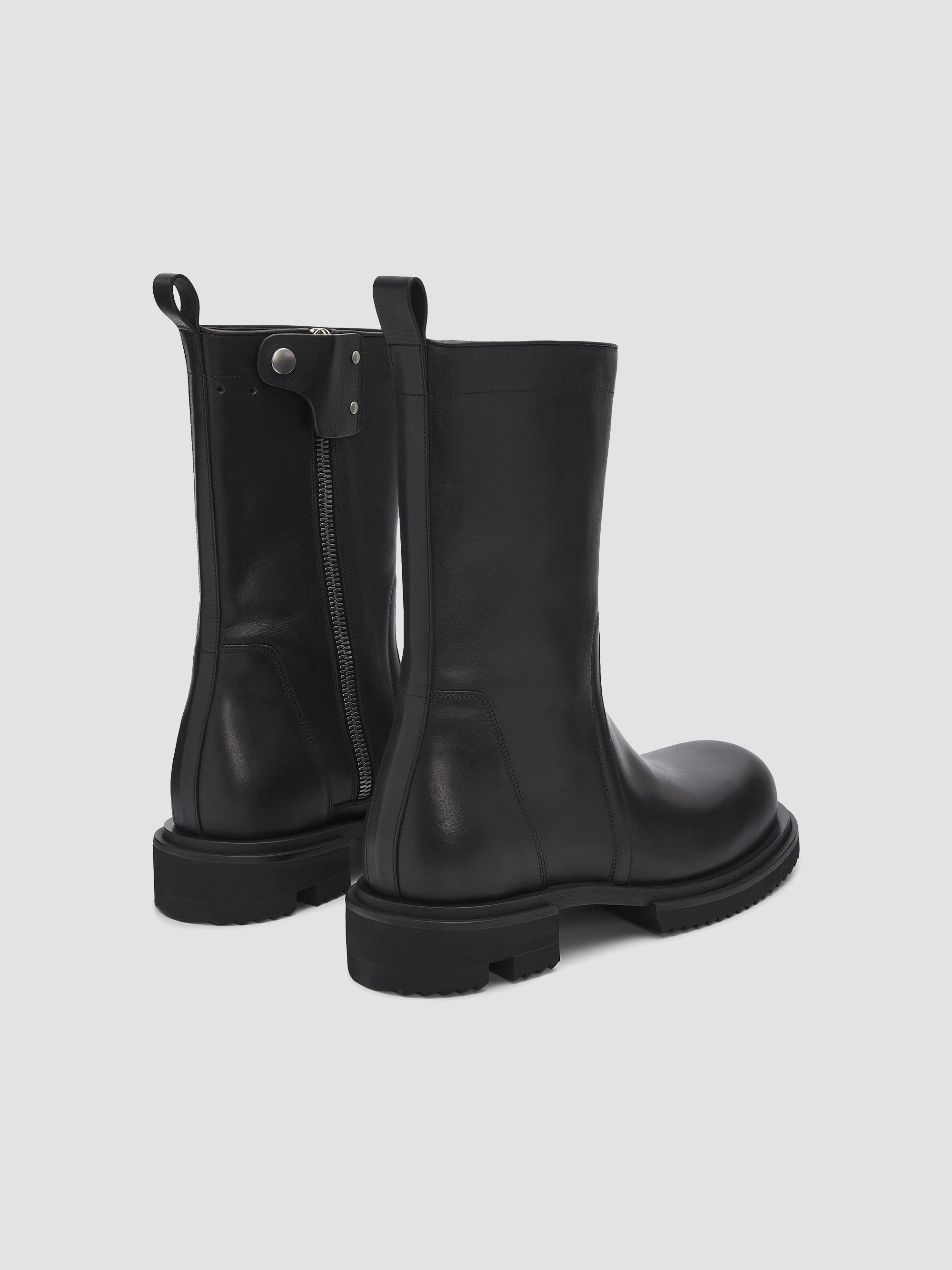 Rick Owens Creeper Gabe Leather Boots | Saks Fifth Avenue
