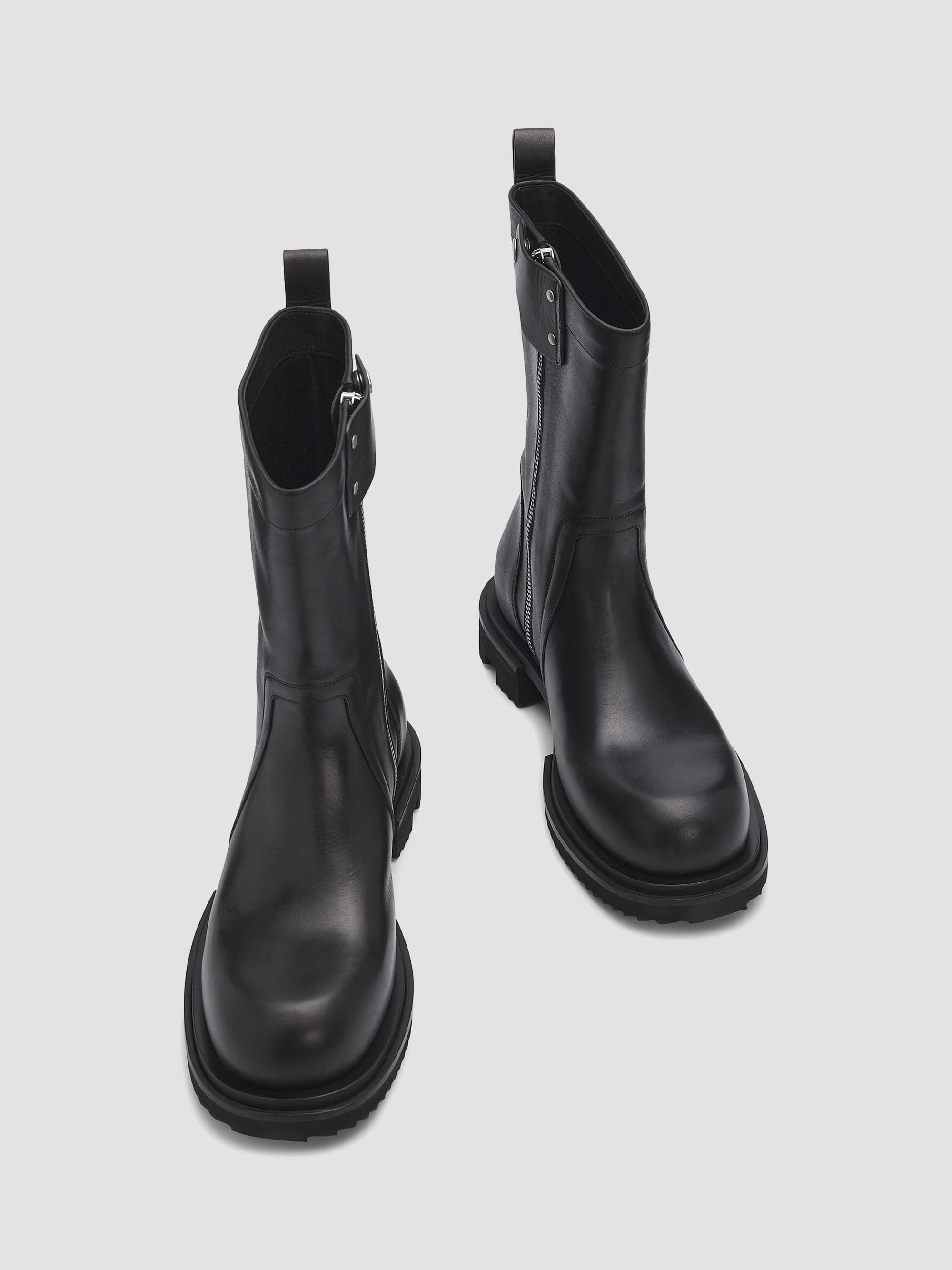 Rick Owens Creeper Gabe Leather Boots | Saks Fifth Avenue