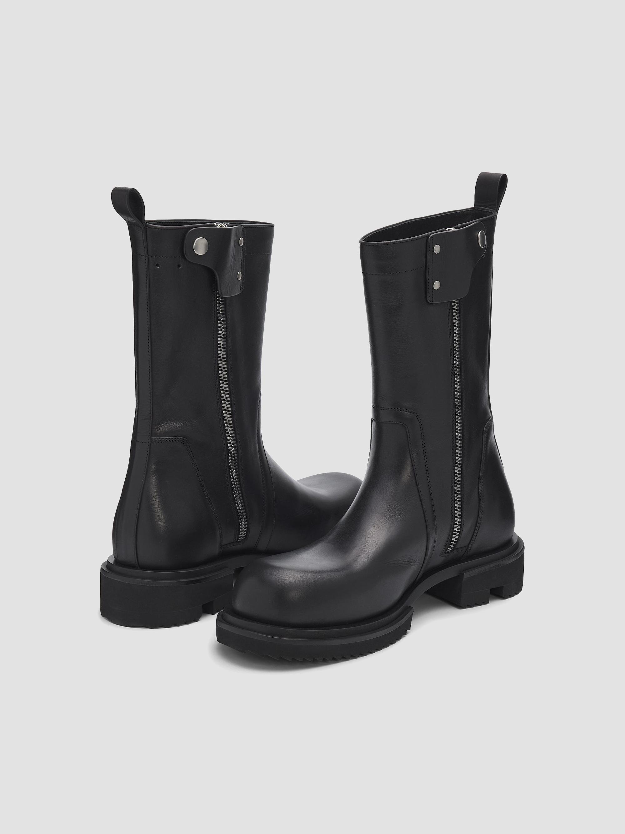 Rick Owens Creeper Gabe Leather Boots | Saks Fifth Avenue