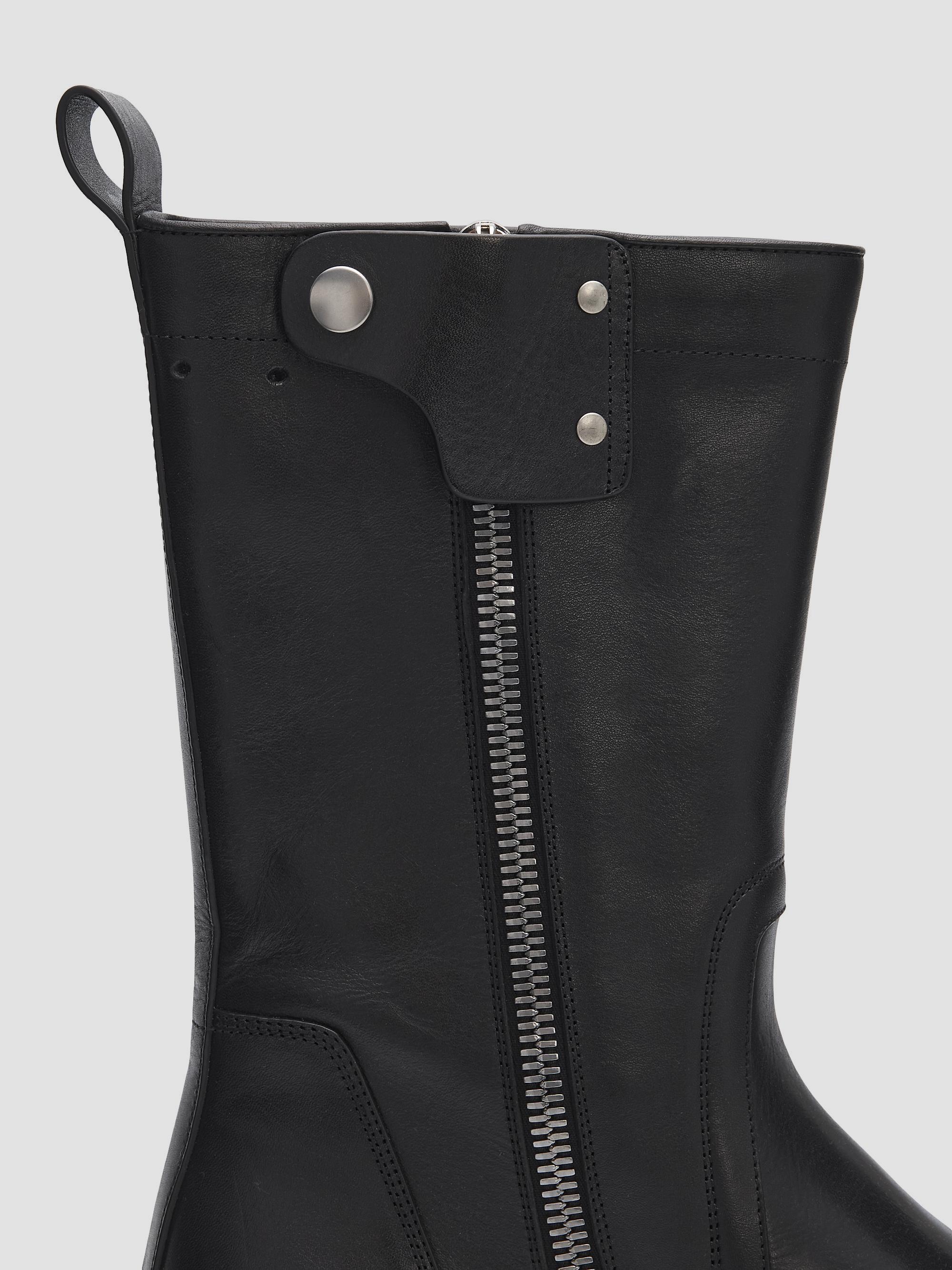 Rick Owens Creeper Gabe Leather Boots | Saks Fifth Avenue