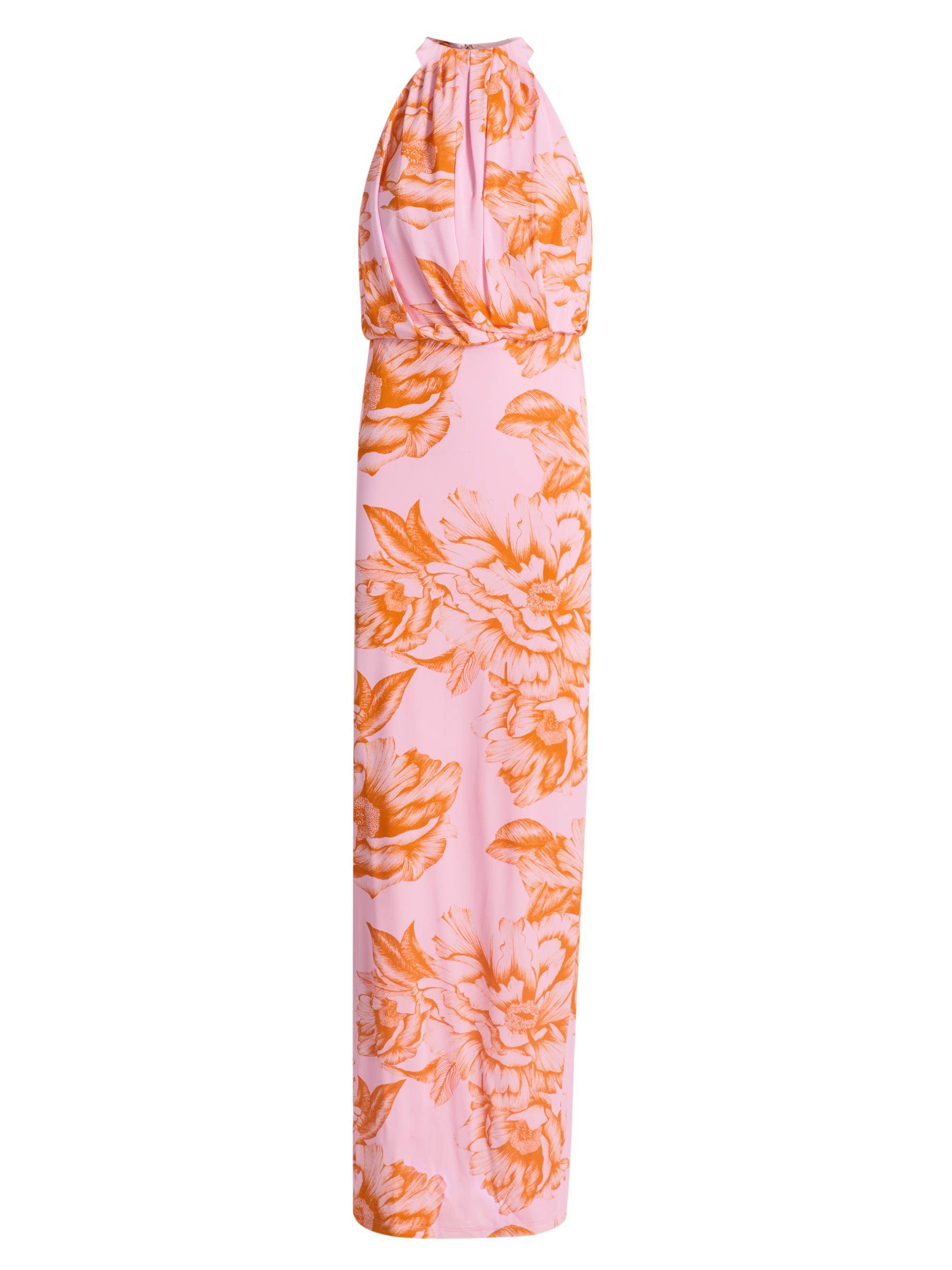 Elowen Floral Halter Maxi Dress