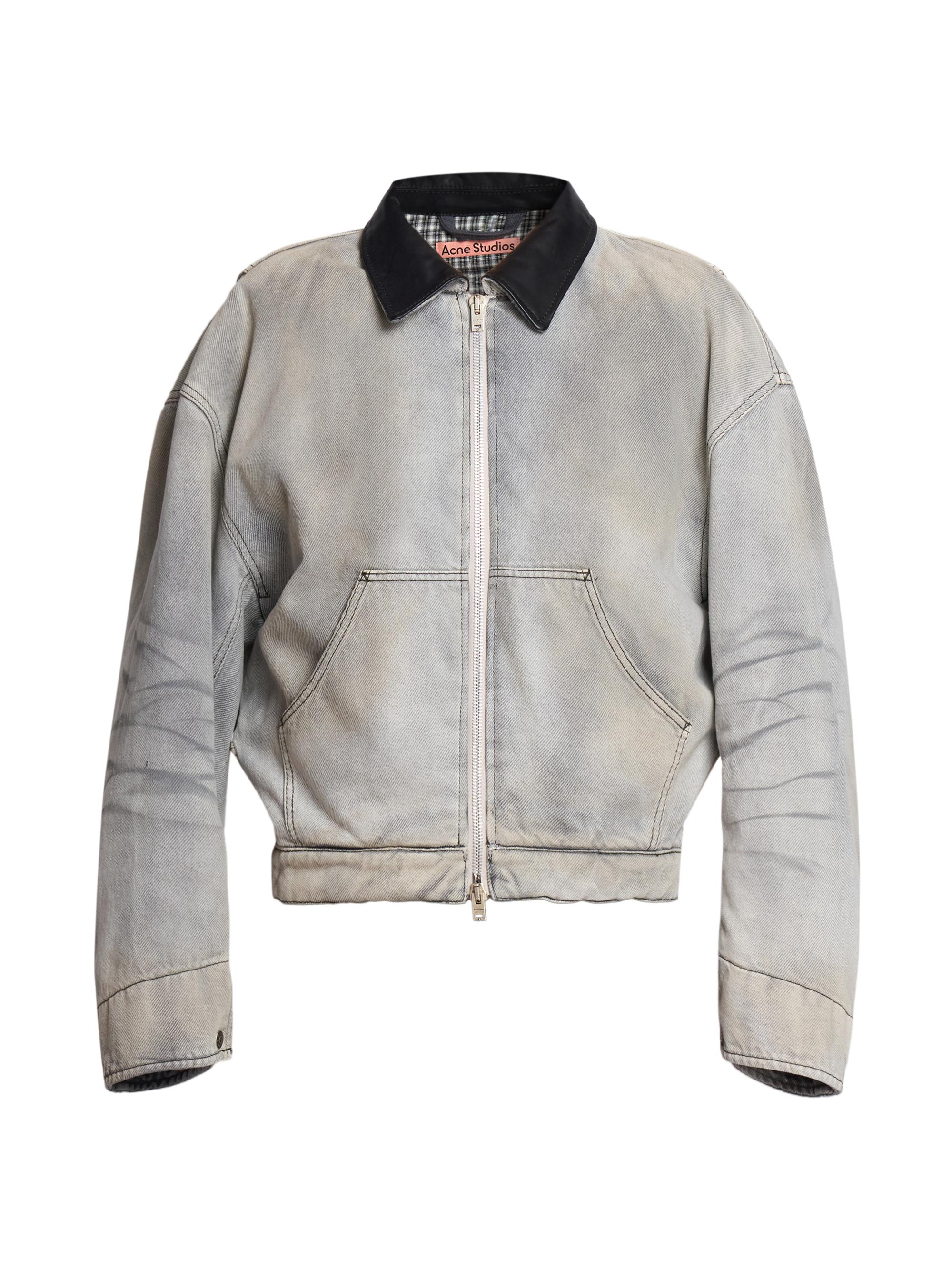 Ohniev Sulphur Fade Padded Denim Jacket