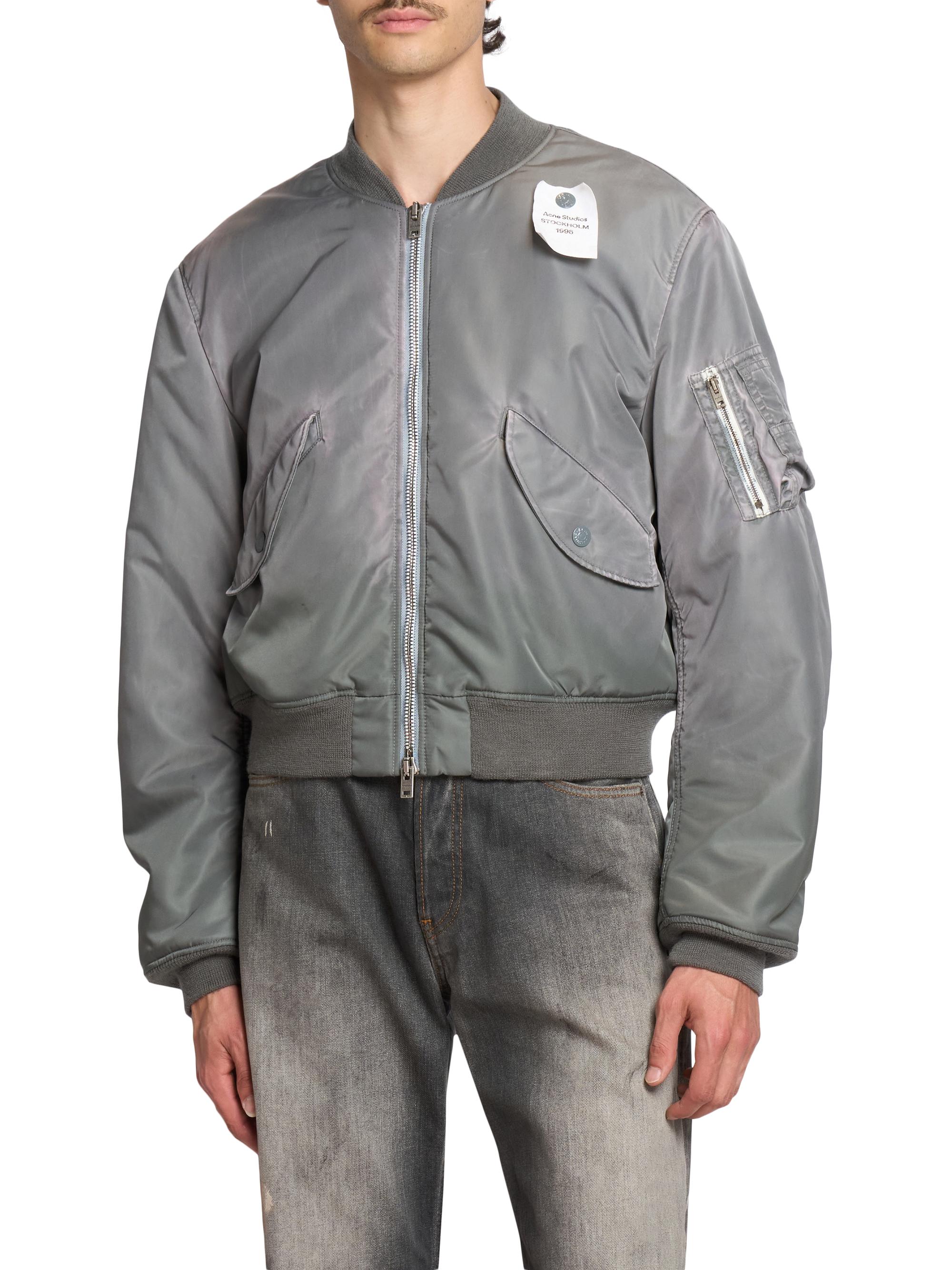 Orby Nylon Twill Bomber Jacket