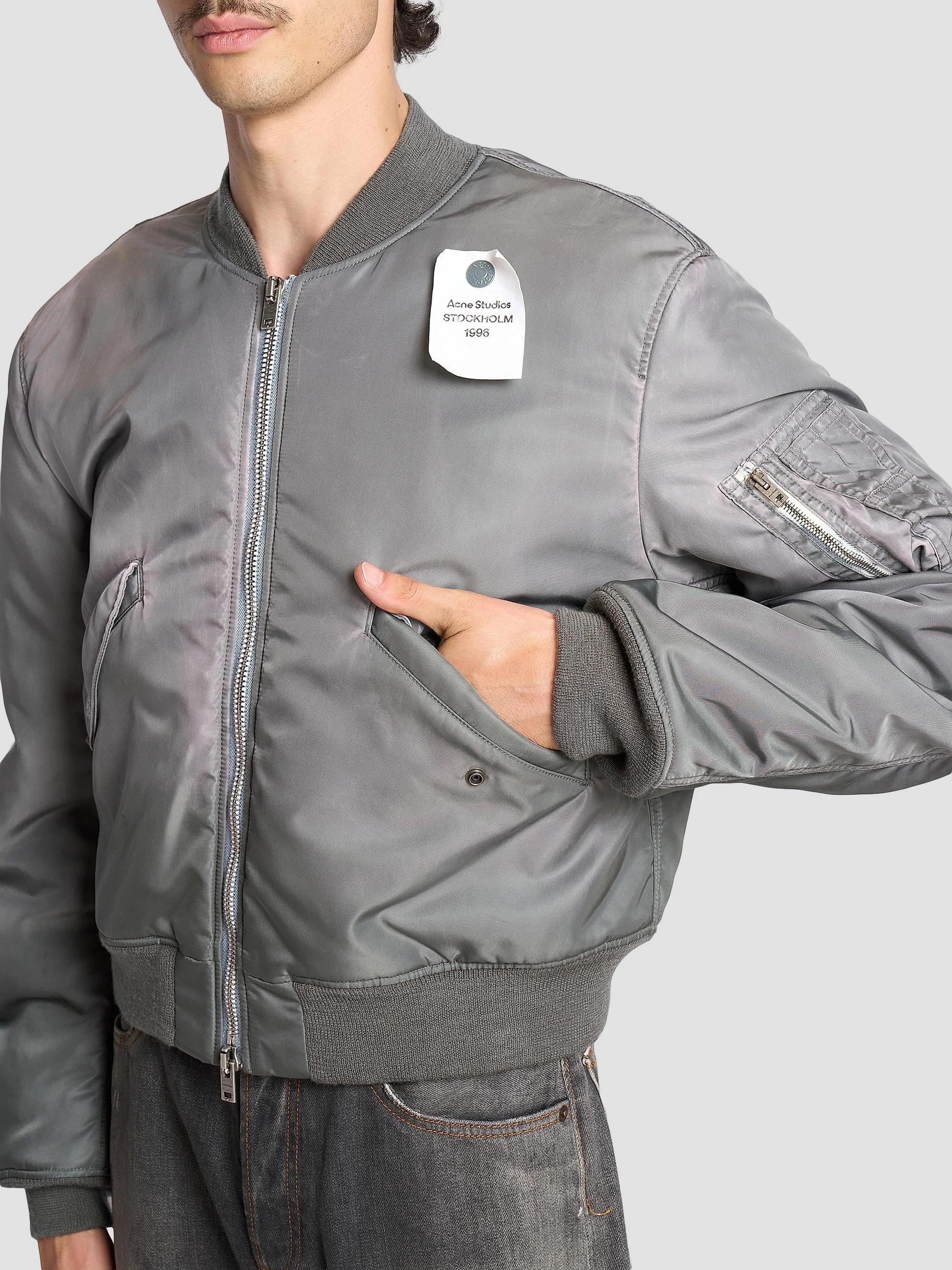 Acne Studios Orby Nylon Twill Bomber Jacket | Saks Fifth Avenue